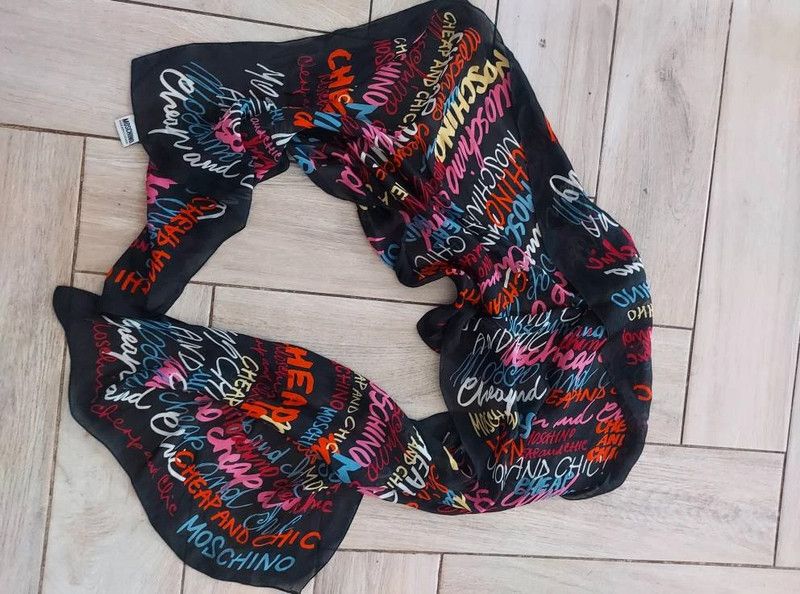 Moschino Moschino silk scarf Size ONE SIZE - 2 Thumbnail