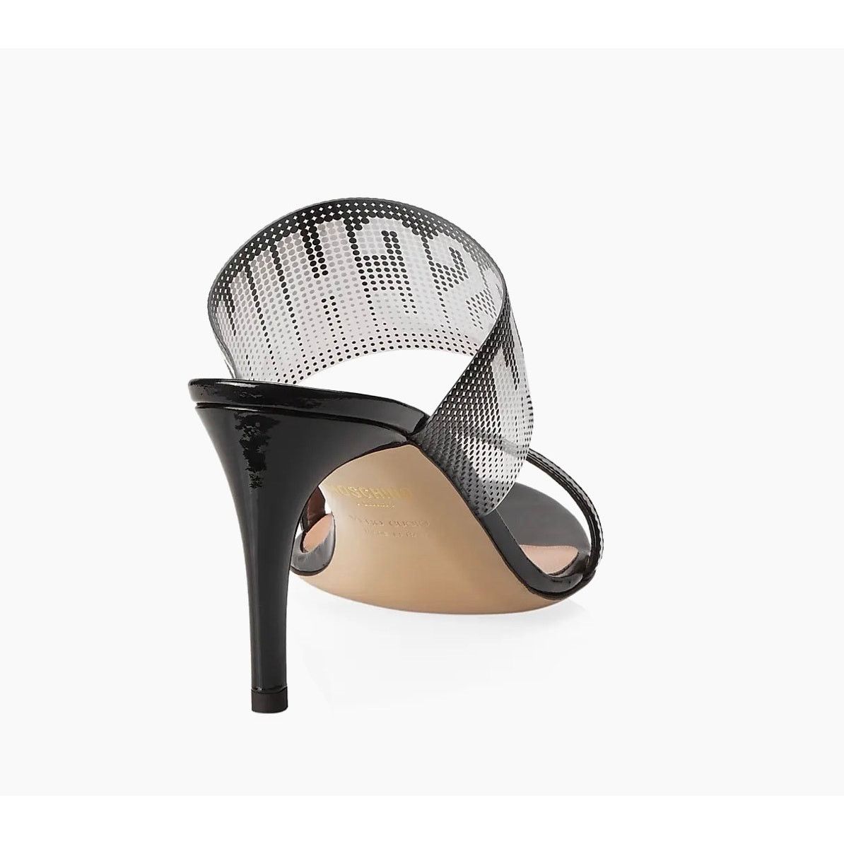 Moschino Moschino Logo Patent Leather Mules sz. 35 EU Size US 5 / IT 35 - 3 Thumbnail