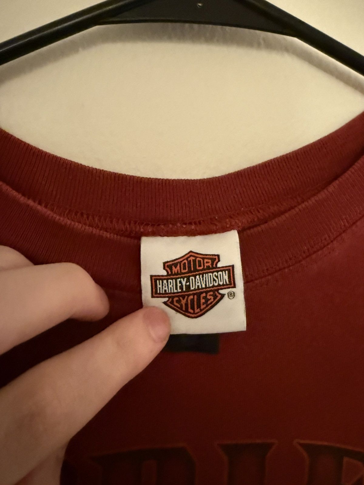 Harley Davidson Vintage Harley Davidson Flame Long Sleeve 4GSELLER Size US L / EU 52-54 / 3 - 6 Thumbnail