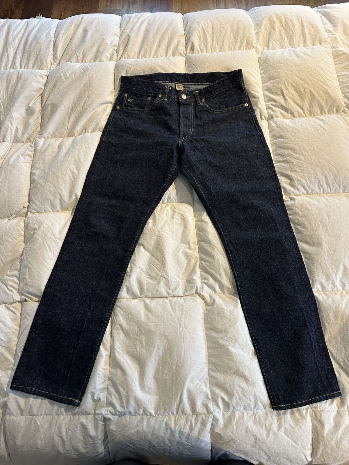 RRL Ralph Lauren RRL Ralph Lauren Japanese Selvedge Raw Denim | Grailed