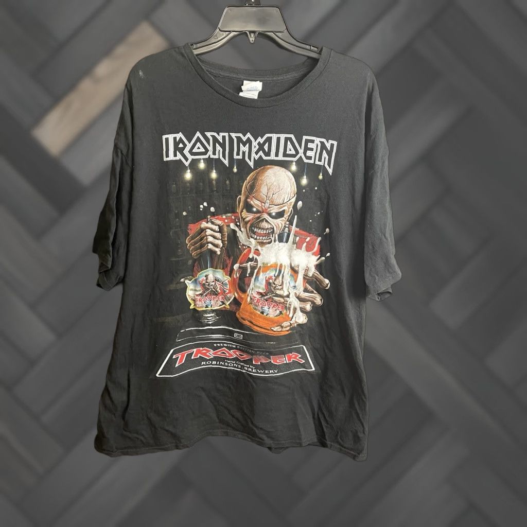 VINTAGE 2017 IRON M. Tropper Merch 2 Sided 90s Graphic Men T-Shirt 2XL Unbranded Crew Neck Short Sleeve Unisex Adults Mens Womens