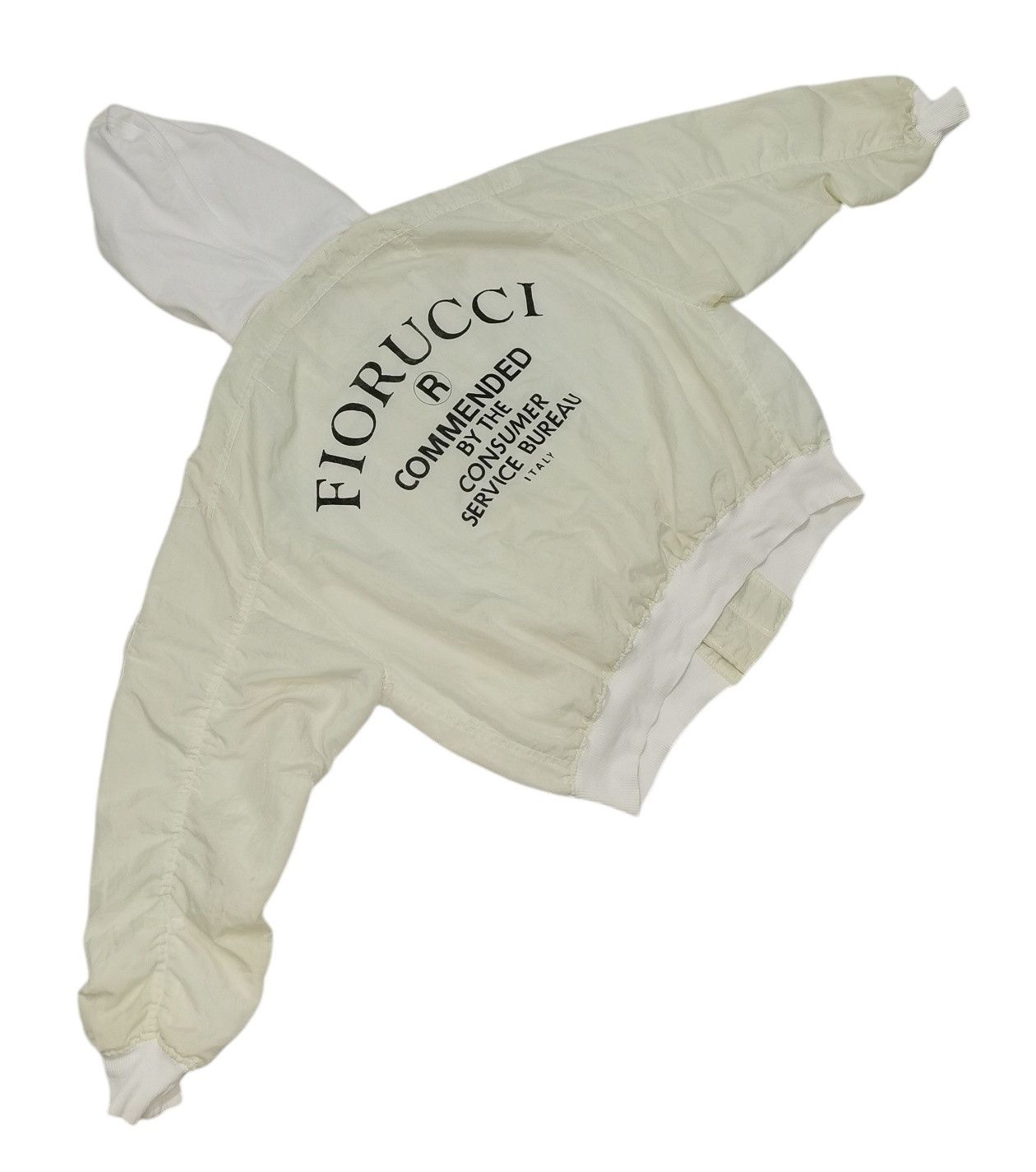 Fiorucci Fiorucci Big Logo Hoodie Bomber Jacket Size US L / EU 52-54 / 3 - 7 Thumbnail