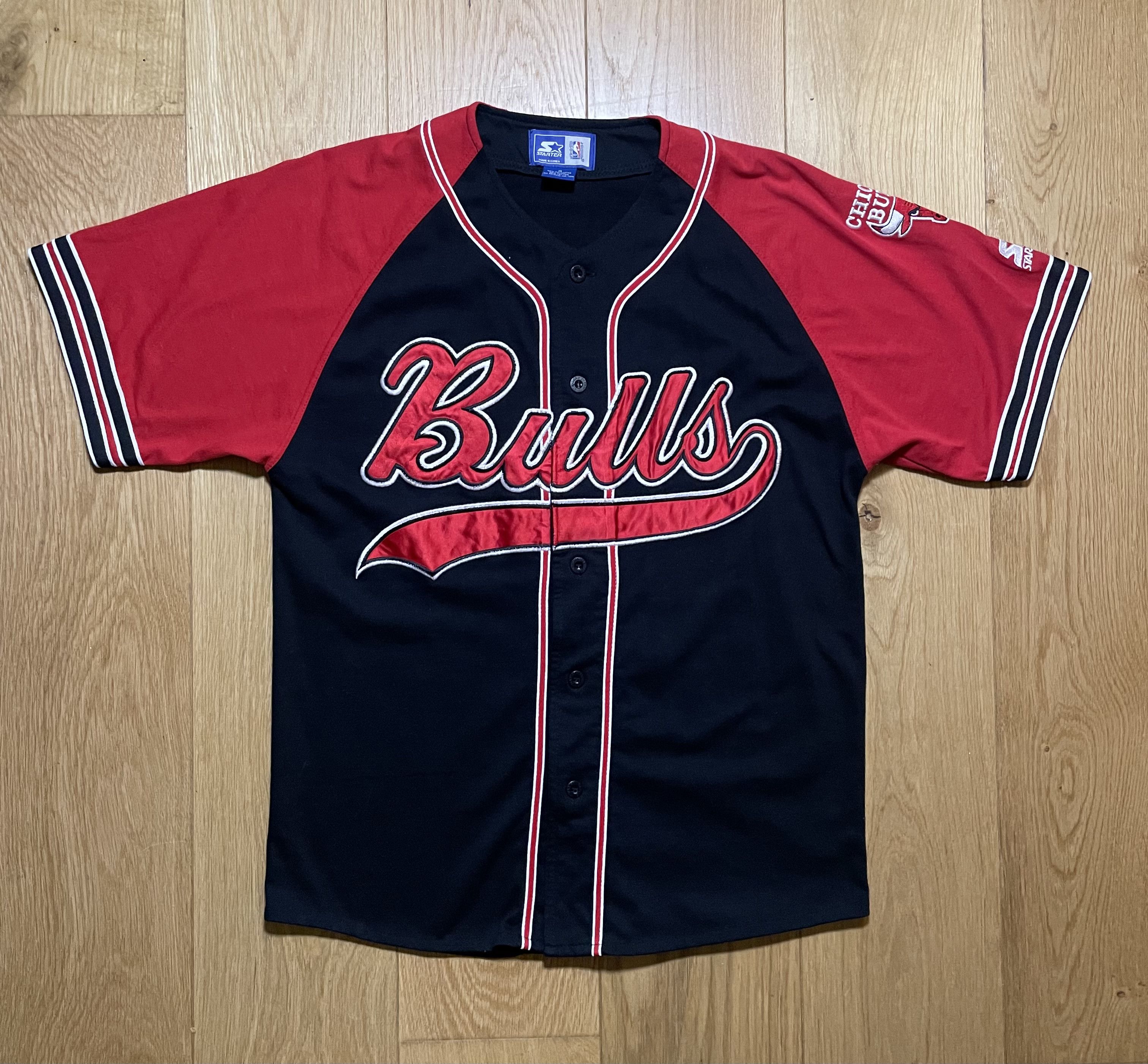 Starter Vintage NBA Chicago Bulls Baseball Jersey Size US M / EU 48-50 / 2 - 1 Thumbnail
