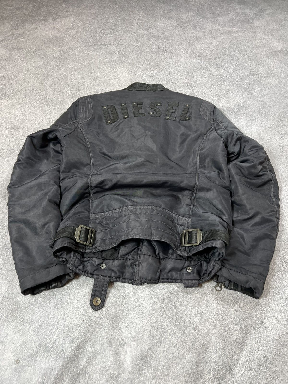 Diesel VTG Yohji Yamamoto Style Cropped Kanye Boxy Jacket Size US S / EU 44-46 / 1 - 13 Thumbnail