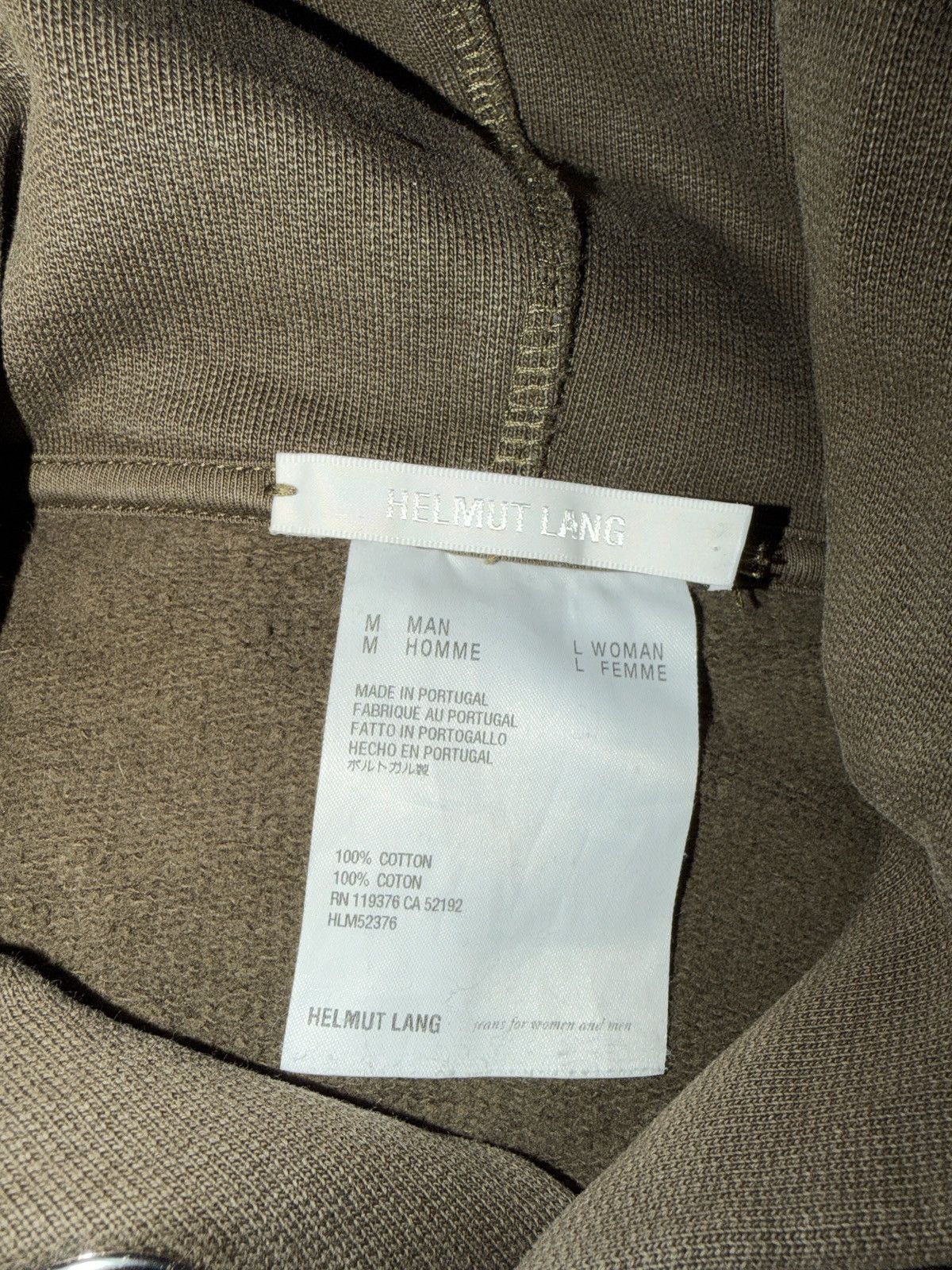 Helmut Lang Helmut Lang Sleeve Strap Hoodie Size US M / EU 48-50 / 2 - 4 Thumbnail