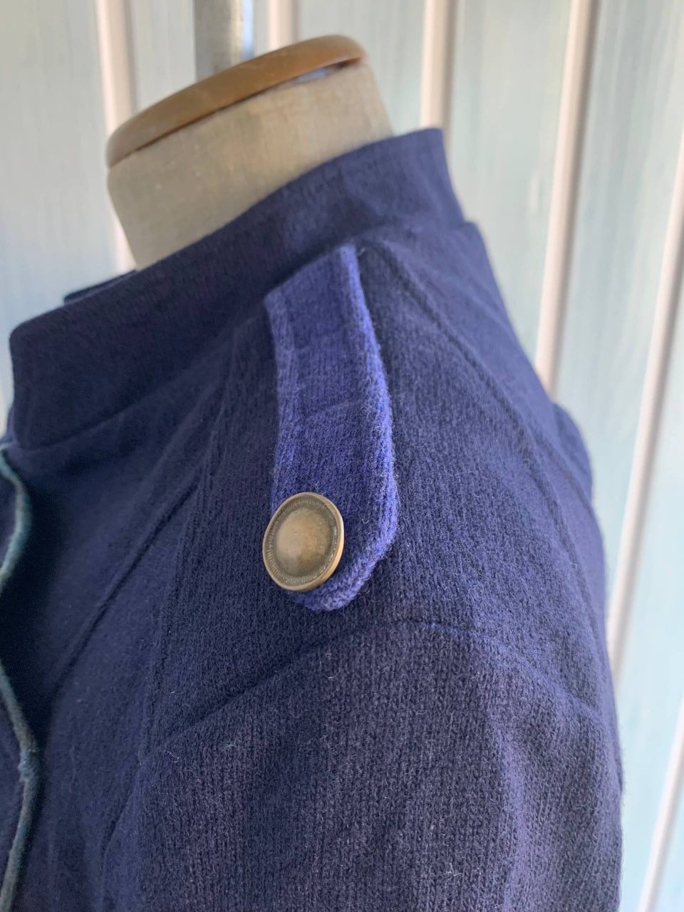 Other Aventures Des Toiles Multicolor Wool Knit Button Blazer Size M / US 6-8 / IT 42-44 - 15 Thumbnail