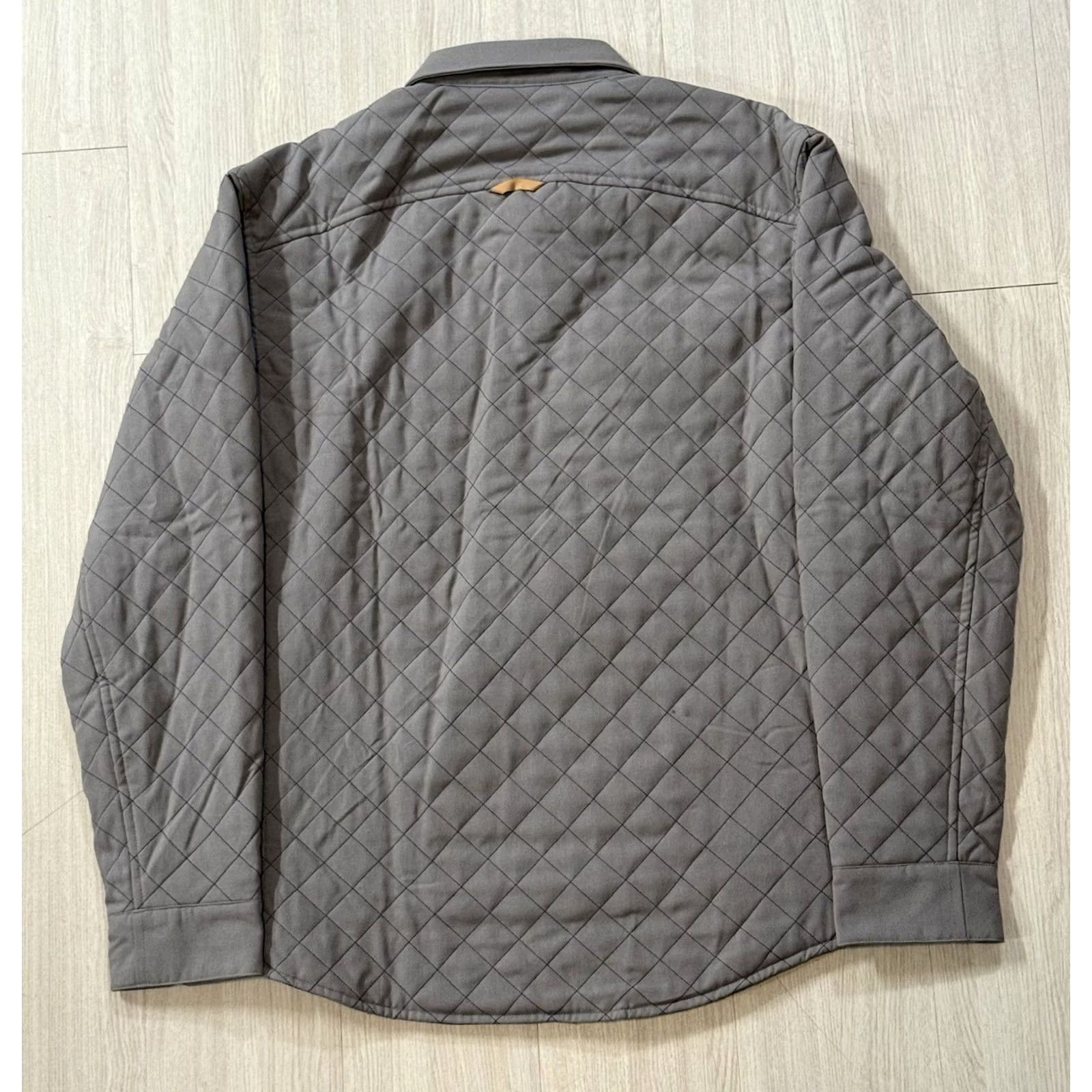 Vintage Western Rise AirLoft Quilted Jacket Large Men’s Jacket Shacket Hiking Gore? No, Brand, Quilted, Insulated, Weathergear, Gray, L Size US L / EU 52-54 / 3 - 2 Thumbnail