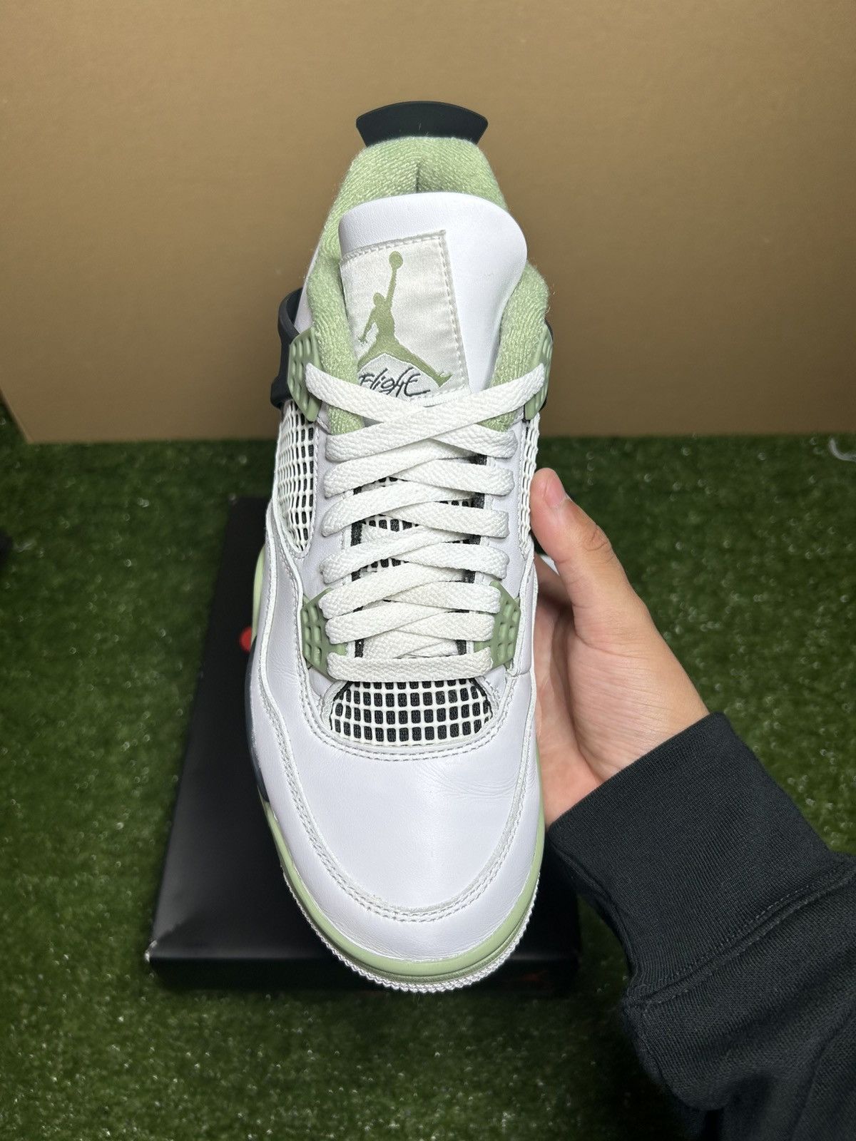 Jordan Brand Jordan 4 Seafoam Size US 10 / IT 40 - 7 Thumbnail
