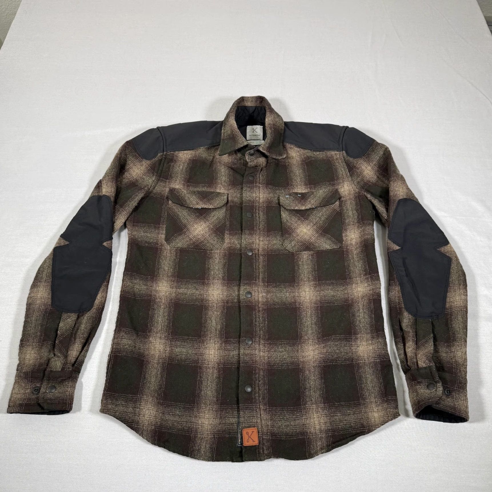 Pendleton VINTAGE Pendleton Kitsbow Shirt Mens XS Brown Plaid Wool Flannel Snap Button Western USA Size US XS / EU 42 / 0 - 2 Thumbnail
