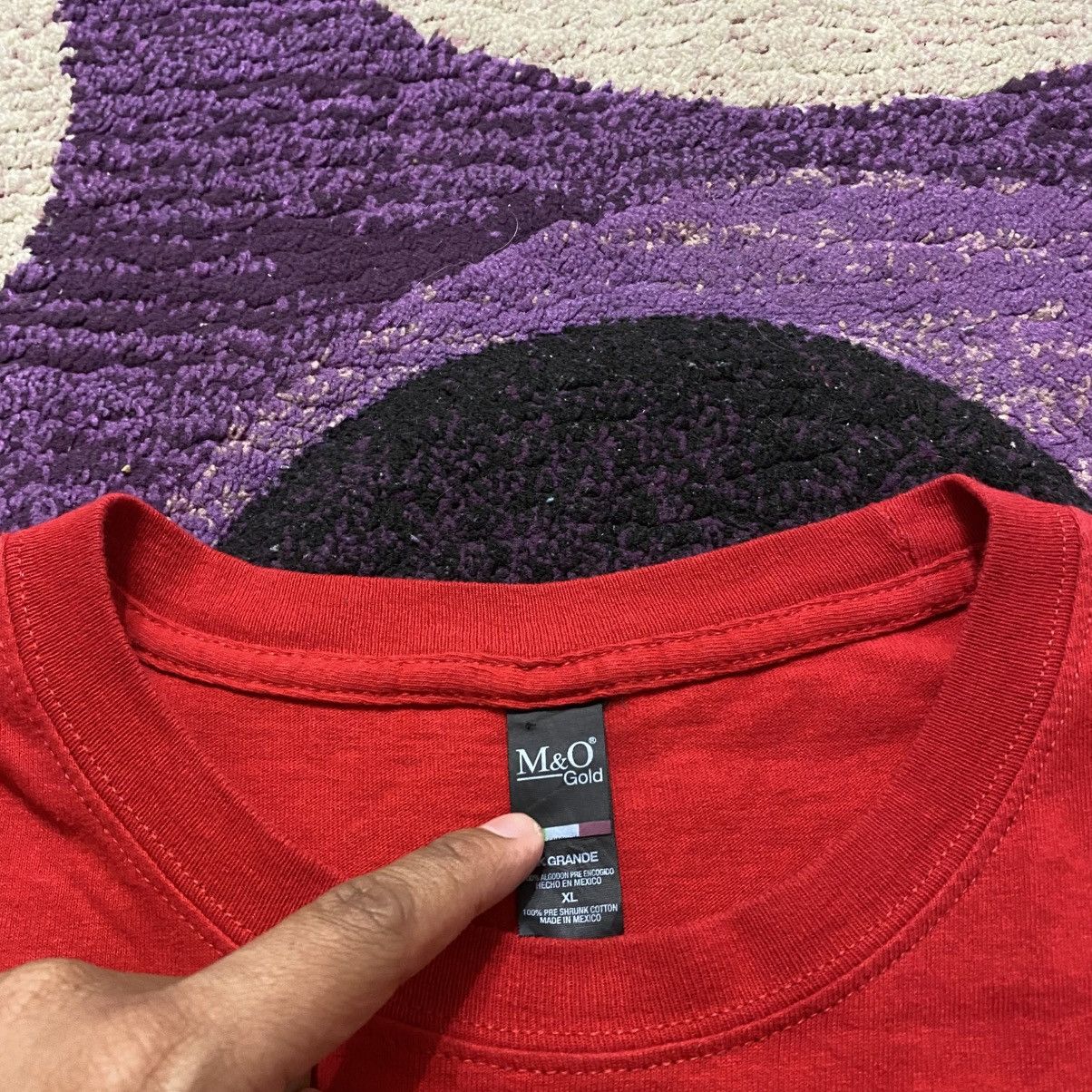 Other Rude Boi Red Graphic Tshirt Size US XL / EU 56 / 4 - 3 Thumbnail