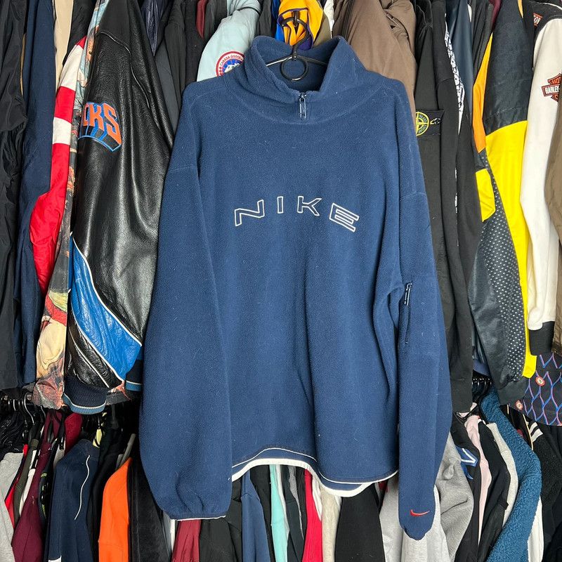 Nike × Vintage Polar Sherpa Nike L Vintage y2k Size US L / EU 52-54 / 3 - 1 Thumbnail