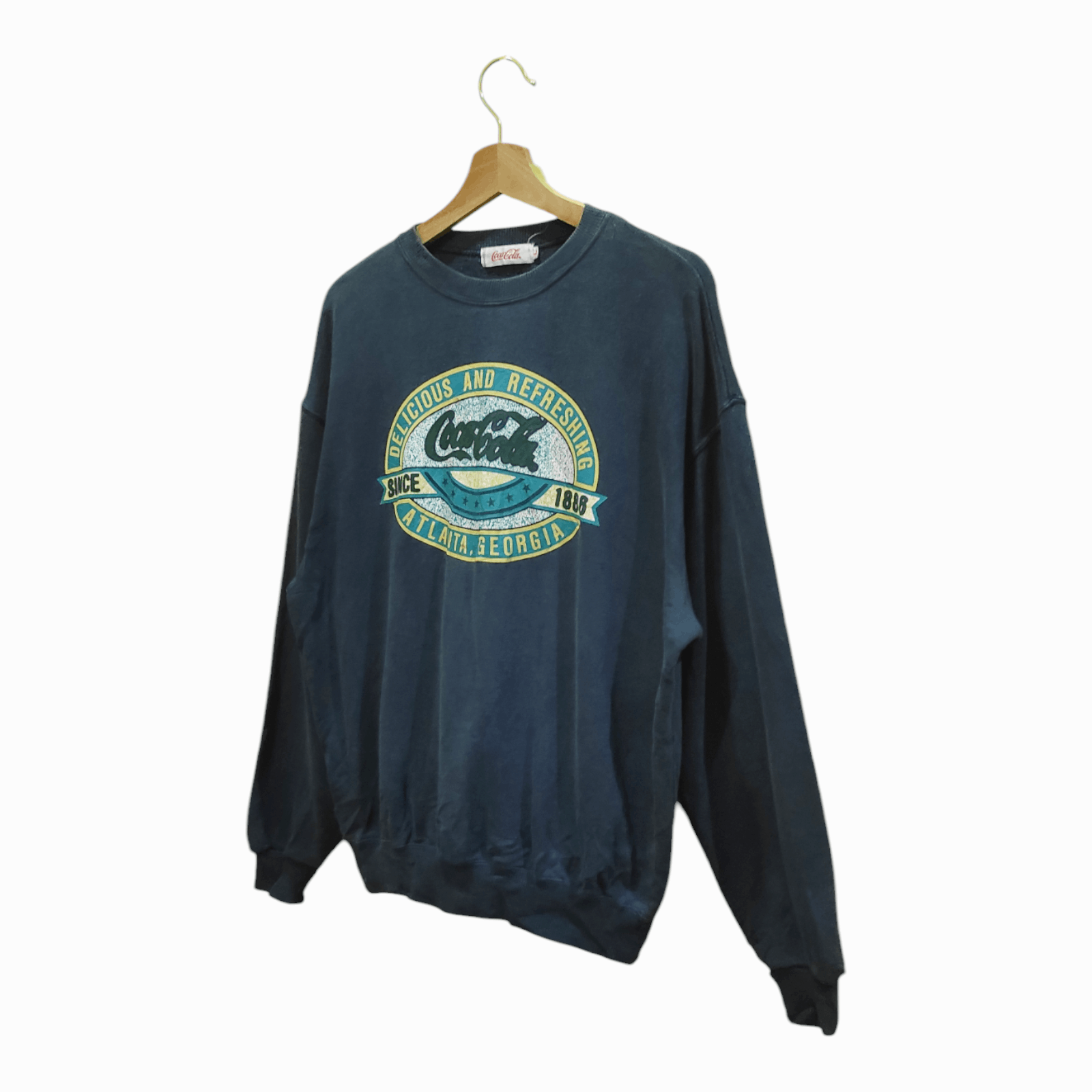 Coca Cola Vintage 90's Coca Cola Sweatshirt Size US L / EU 52-54 / 3 - 3 Thumbnail