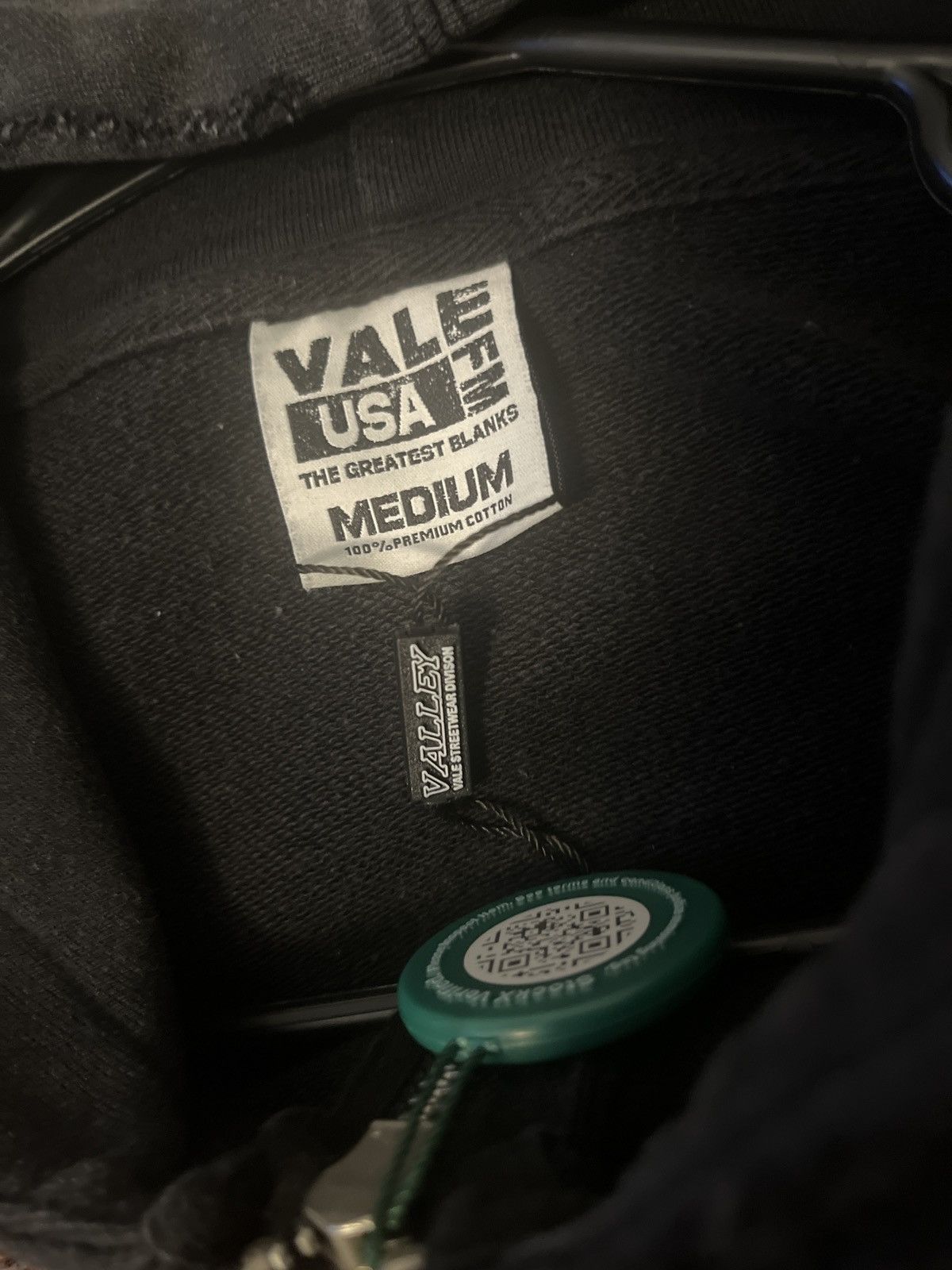Other VALE FOREVER CREST ZIP UP HOODIE BLACK Size US S / EU 44-46 / 1 - 6 Thumbnail