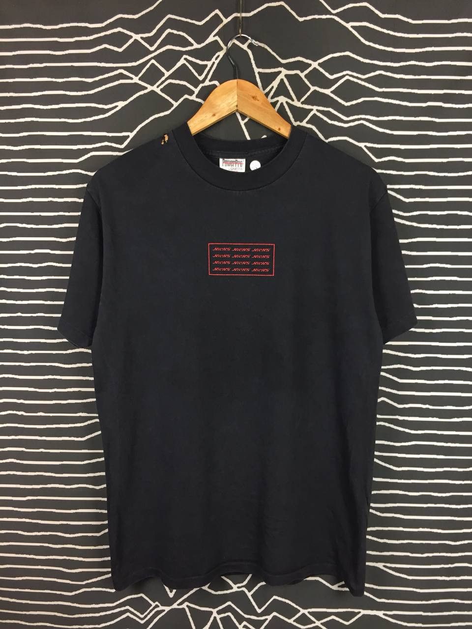 Vintage Vtg 90s PowerPro Oneita KICKS Tee Skate Streetwear Size US M / EU 48-50 / 2 - 1 Thumbnail