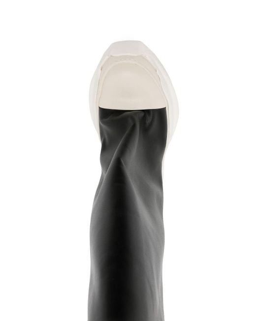 Rick Owens × Rick Owens Drkshdw NEW RICK OWENS DRKSHDW FOGACHINE ABSTRACT ELEPHANT BOOTS 45 Size US 12 / EU 45 - 9 Thumbnail