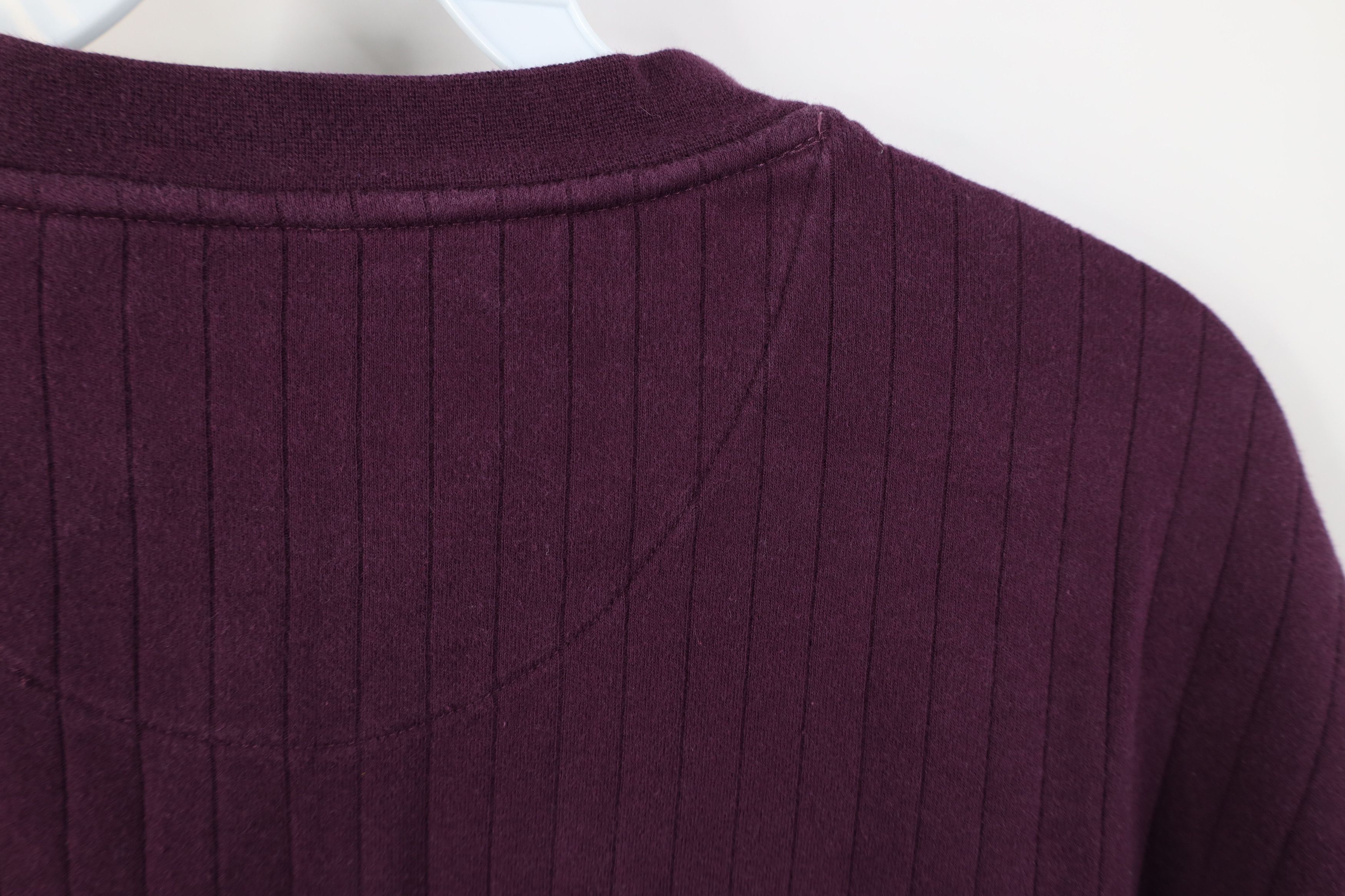 Vintage Vintage 90s Y2K Streetwear Heavy Ribbed Henley T-Shirt Size US XL / EU 56 / 4 - 9 Thumbnail