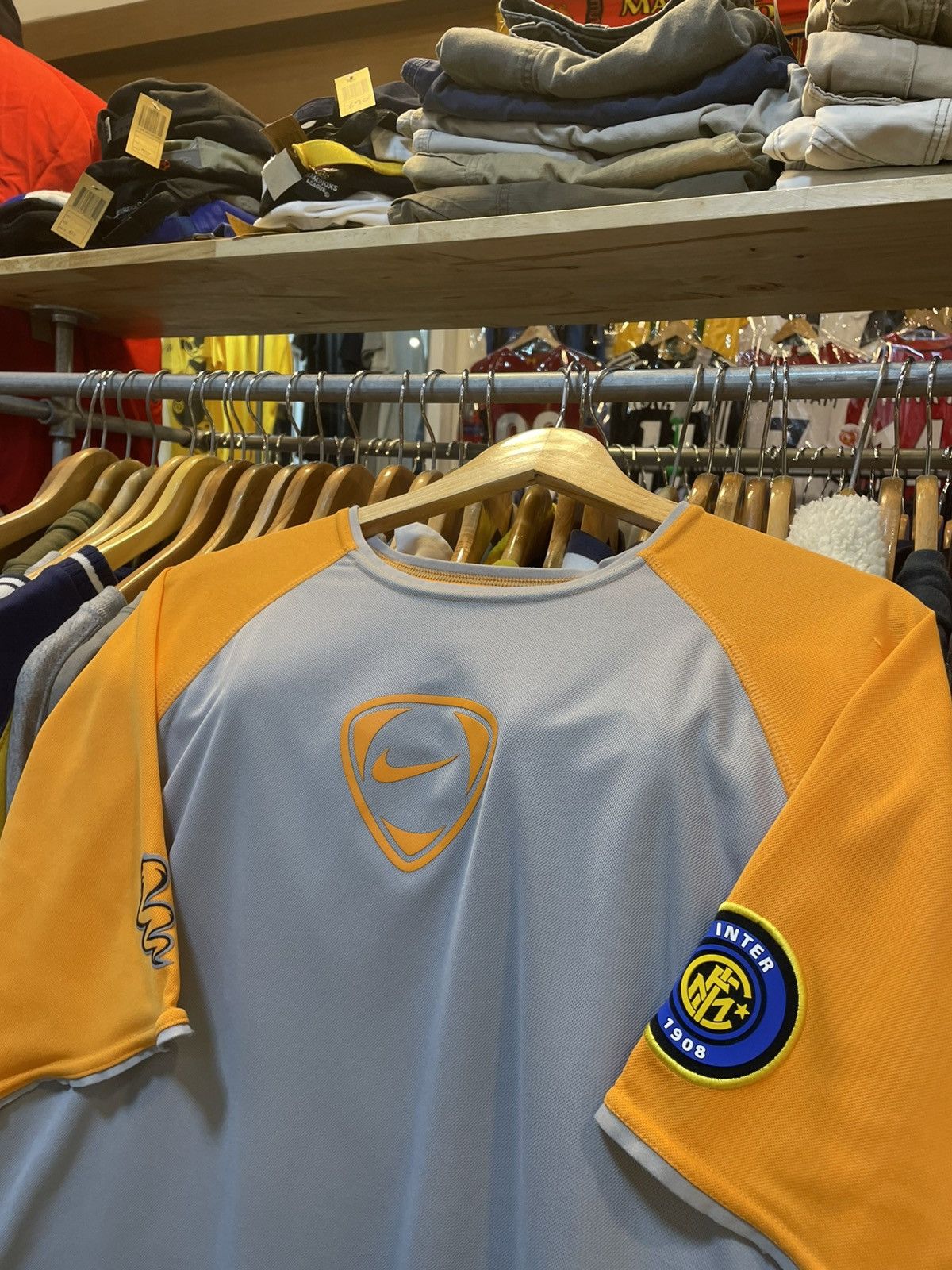 Nike Y2K Nike Total 90 Inter Milan Training Kit Size US M / EU 48-50 / 2 - 2 Thumbnail