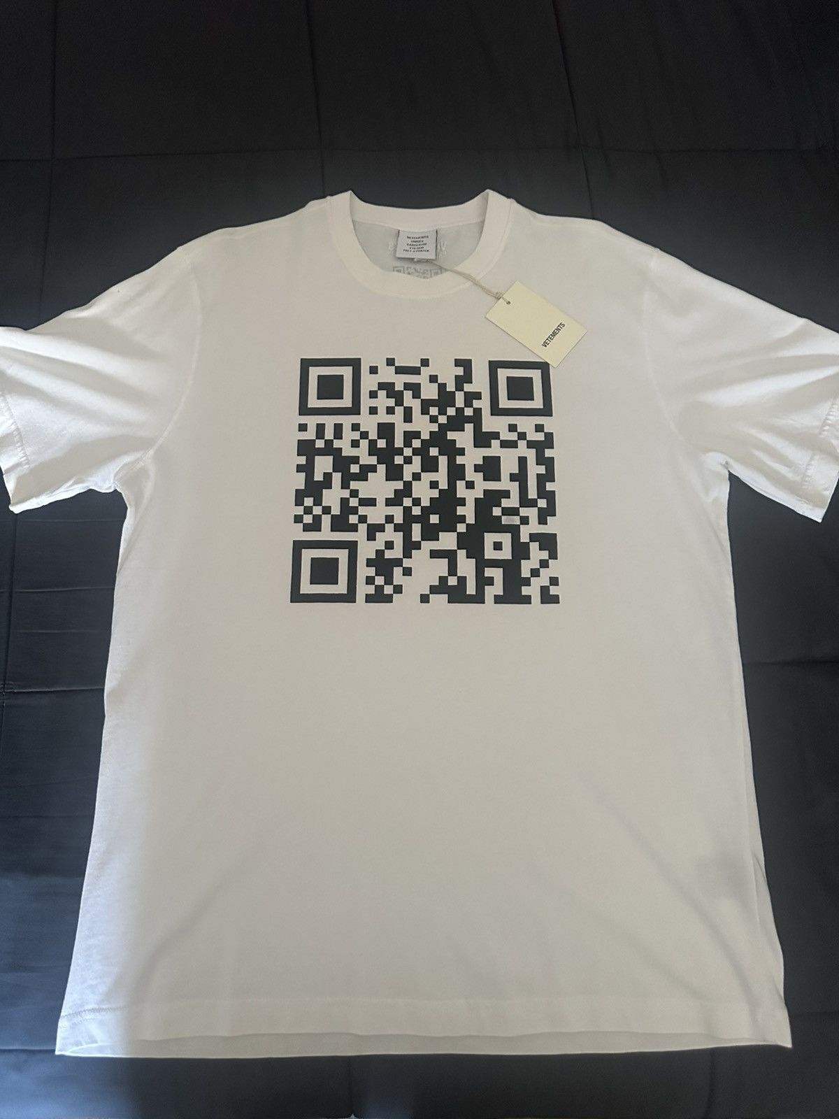 Vetements VETEMENTS QR Code Tee Size US M / EU 48-50 / 2 - 1 Thumbnail