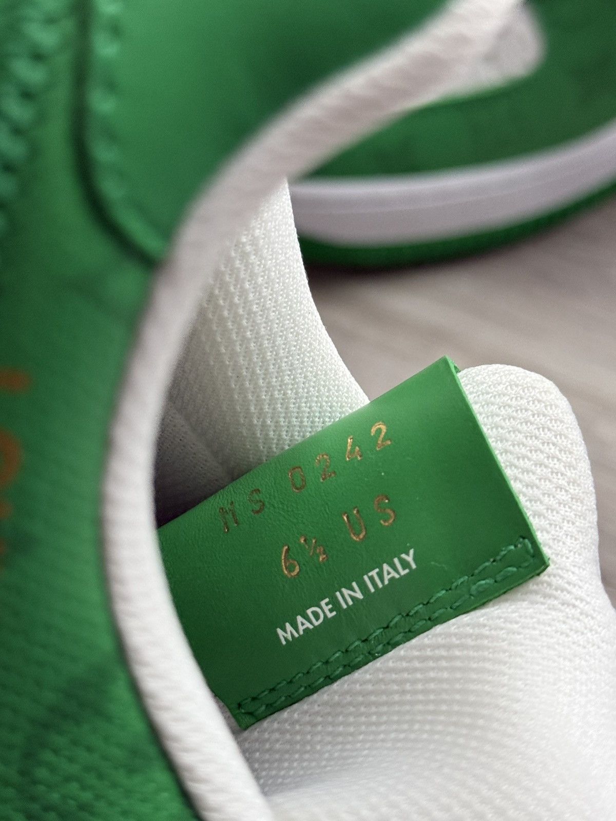 Louis Vuitton LV Nike Air Force 1 Green Monogram Size US 6.5 / EU 39-40 - 6 Thumbnail
