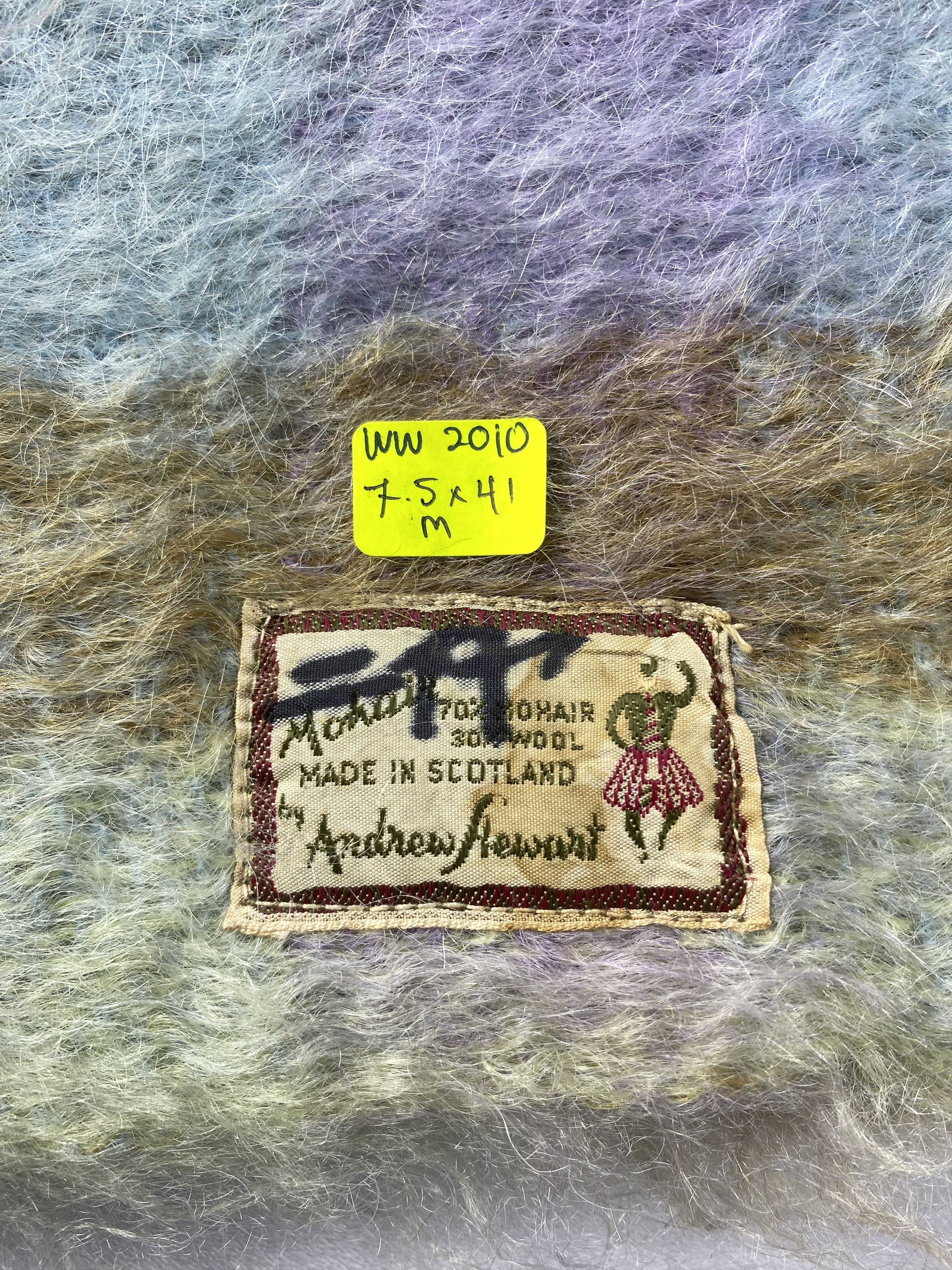 Vintage Vintage Mohair Scarf / Muffler / Neckwear Size ONE SIZE - 5 Thumbnail