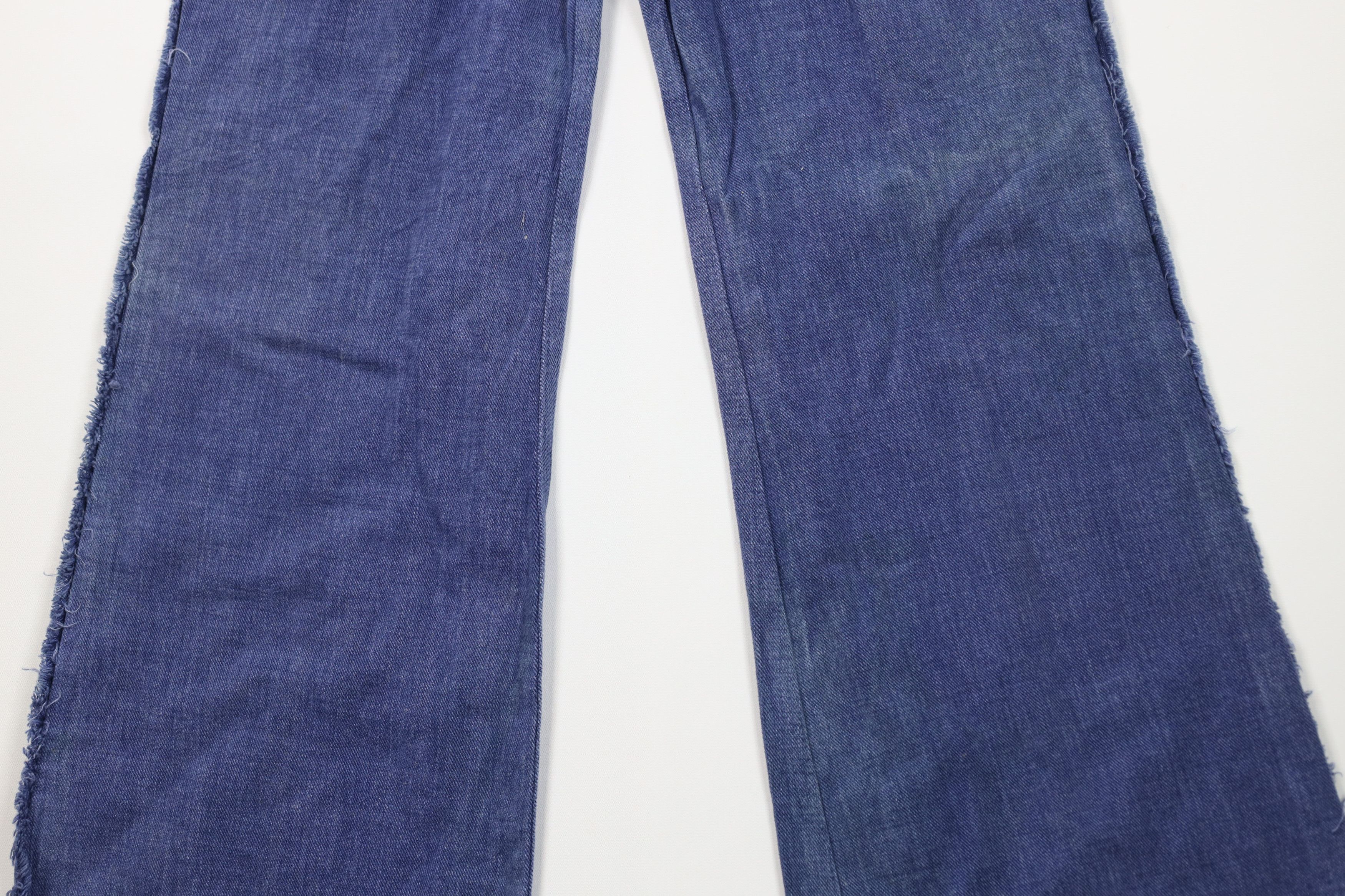 Vintage Vintage 70s Streetwear Cloth Bell Bottoms Jeans Blue USA Size 26" / US 2 / IT 38 - 13 Thumbnail