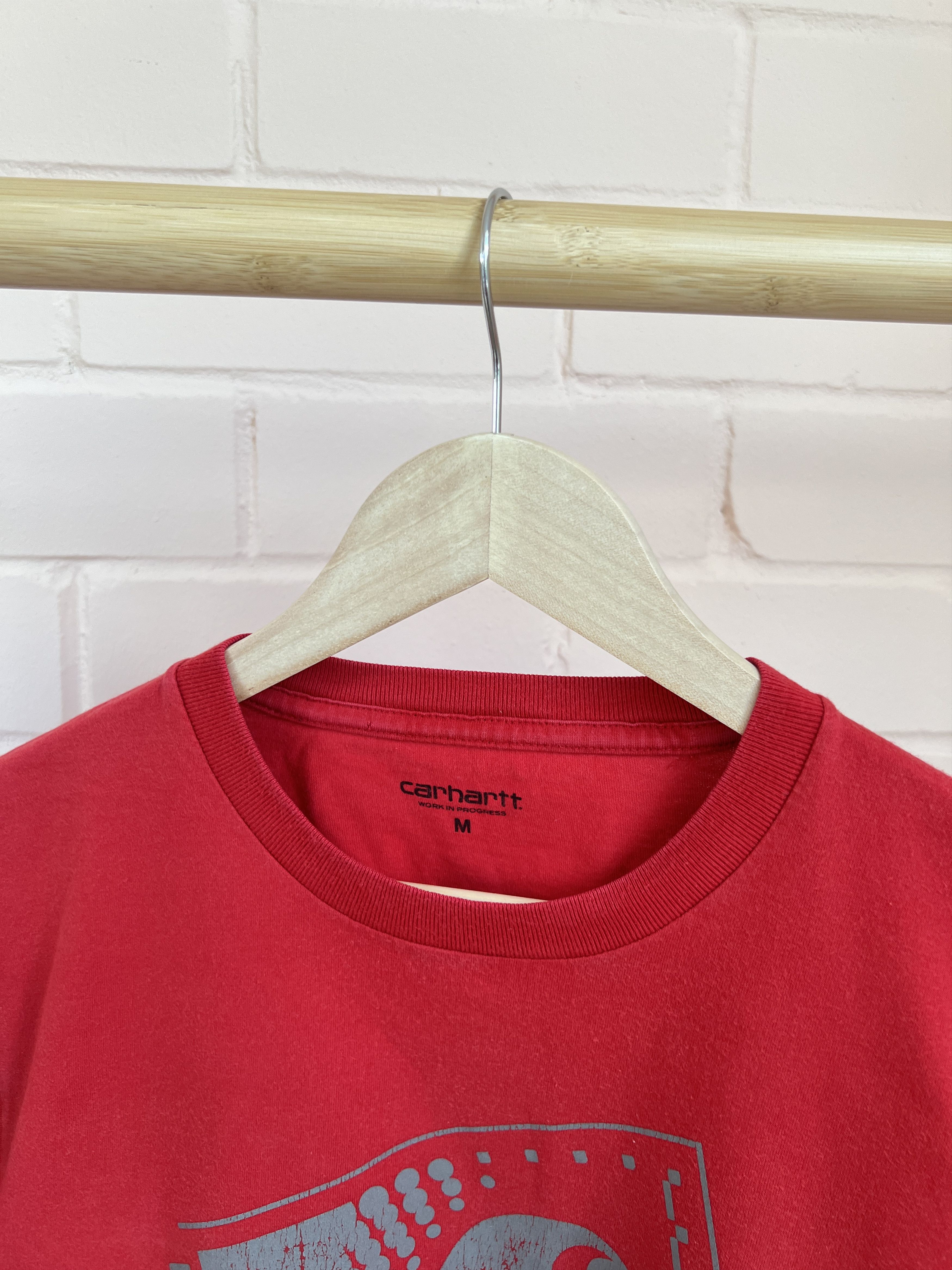 Carhartt Wip × Vintage Carhartt Wip Front Reflective Print Tee Size US M / EU 48-50 / 2 - 6 Thumbnail