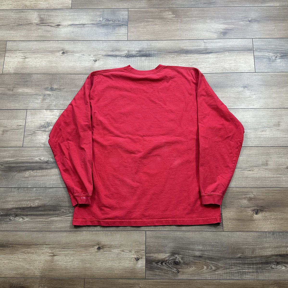 Phat Farm Vintage 2000s Y2K Phat Farm Red Long Sleeve Graphic Tee Size US XL / EU 56 / 4 - 5 Thumbnail