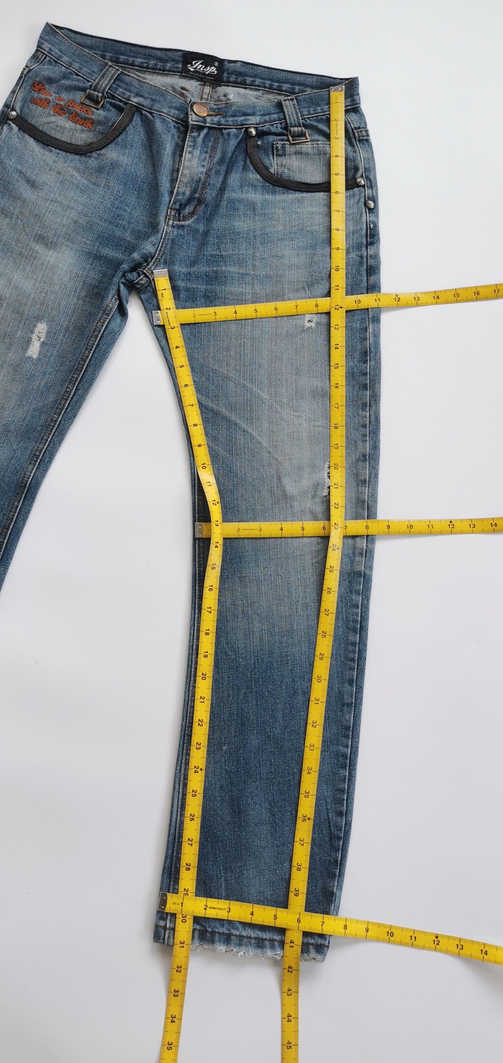 Japanese Brand Inspiration Jeans Size US 32 / EU 48 - 5 Thumbnail