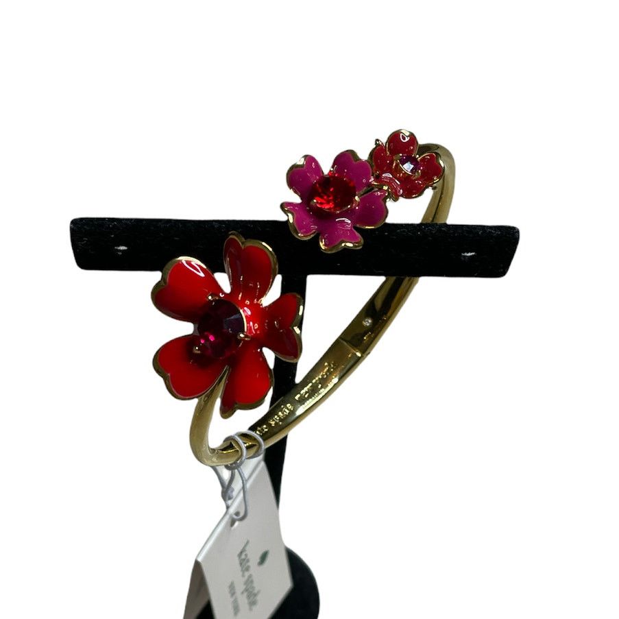Kate Spade Kate Spade blushing blooms hinged cuff Bracelet Size ONE SIZE - 1 Thumbnail
