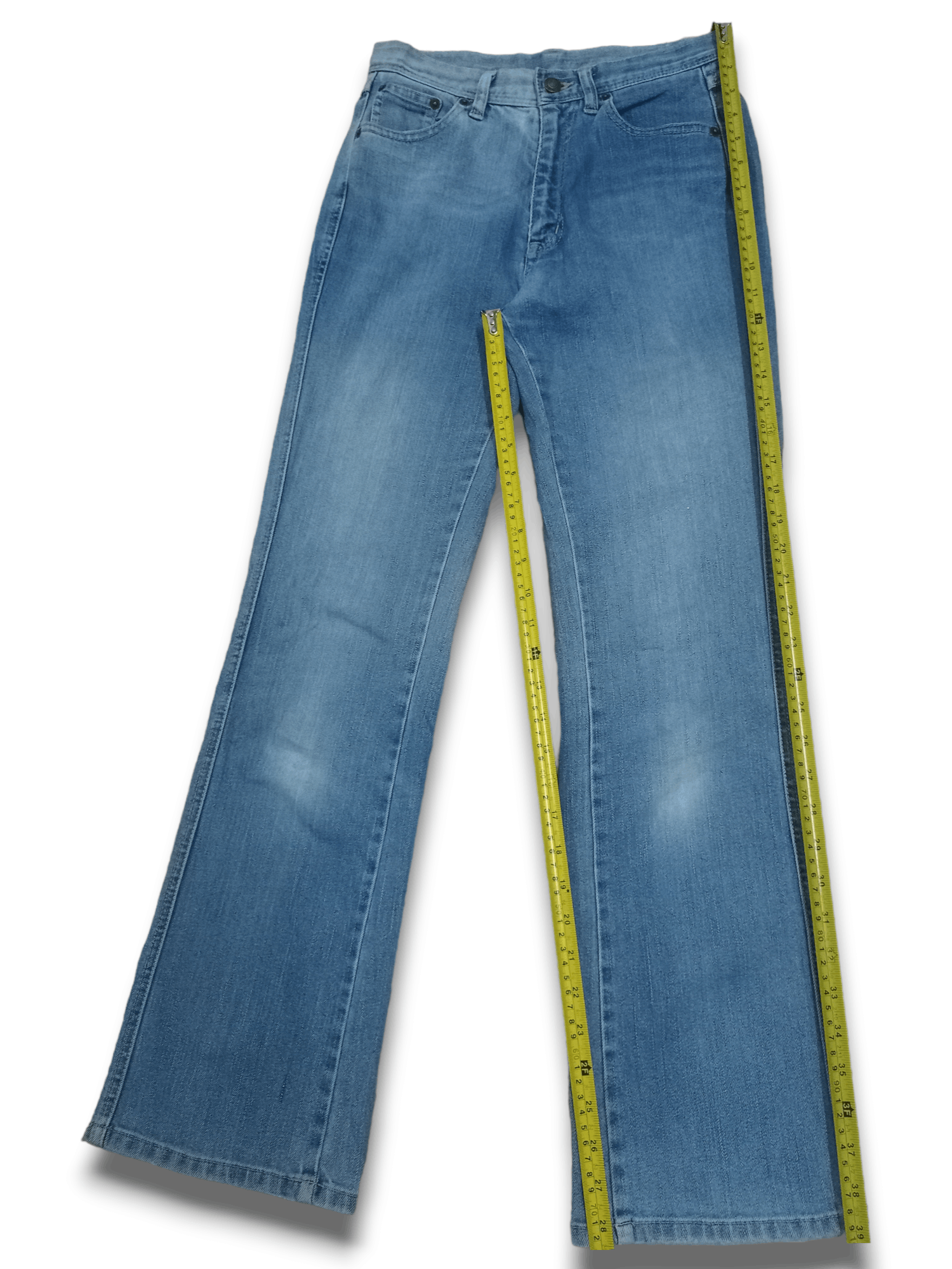 Japanese Brand Vintage Japanese Brand Blue Wash Flare Jeans Size US 27 - 11 Thumbnail