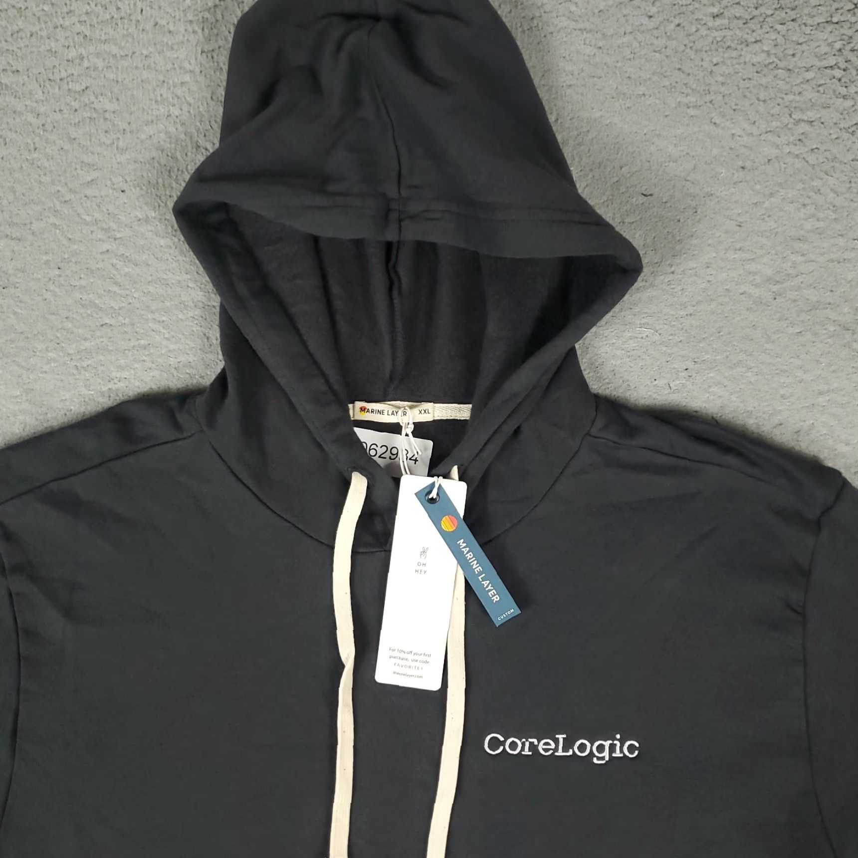 Marine Layer VINTAGE Marine Layer Men's Hoodie Pullover 2XL Gray Fleece Logo All Seasons Size US XXL / EU 58 / 5 - 2 Thumbnail