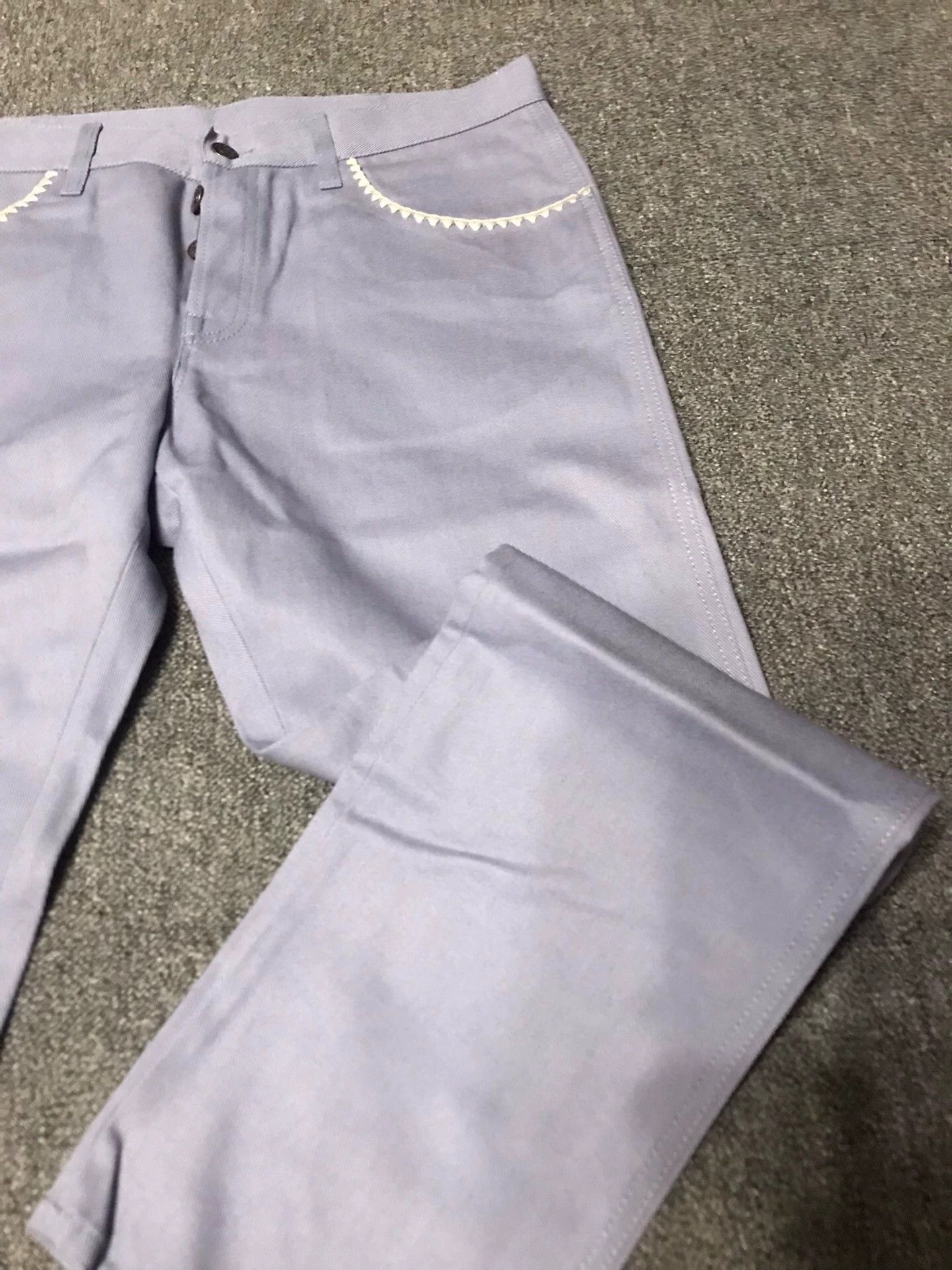 Gucci Gucci Lavender Chinos 36 (Fits Small) Straight Size US 36 / EU 52 - 2 Thumbnail