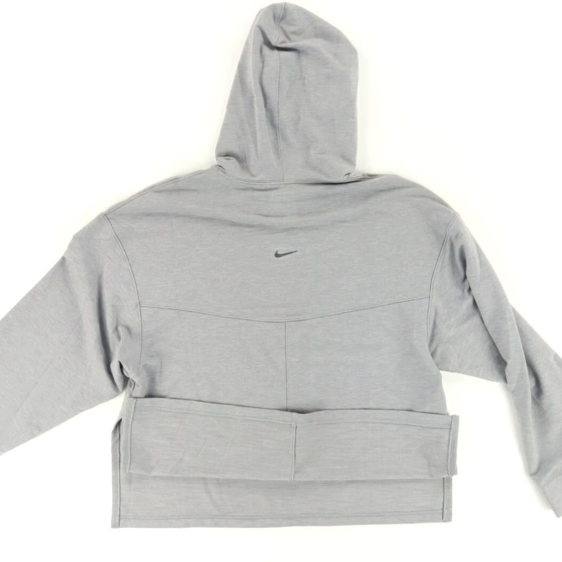 Nike Nike Yoga Dri-Fit Dynamic Fleece Stretch Hoodie Gray Women's S Shirt Size S / US 4 / IT 40 - 4 Thumbnail