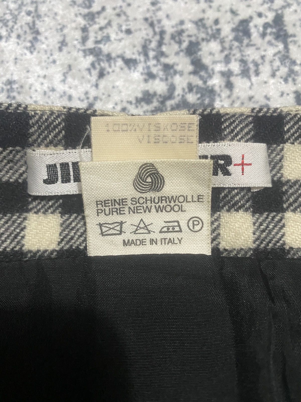 Designer × Jil Sander Jil sander designer tartan wool skirt Size 30" / US 8 / IT 44 - 5 Thumbnail