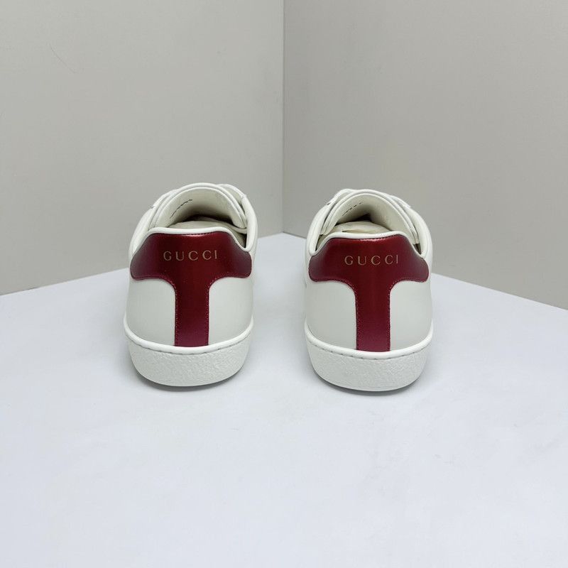 Gucci Gucci Ace Sneakers in White with Stripes - Size US 10.5 / EU 43-44 - 3 Thumbnail