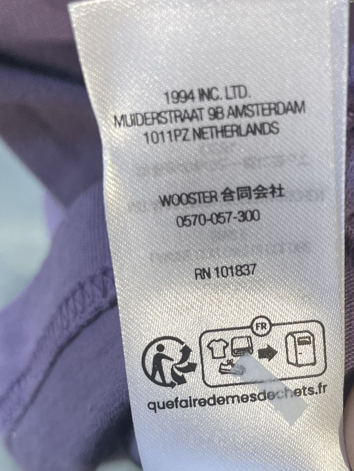 Supreme Supreme Washed Tag S/S Top Size US S / EU 44-46 / 1 - 7 Thumbnail