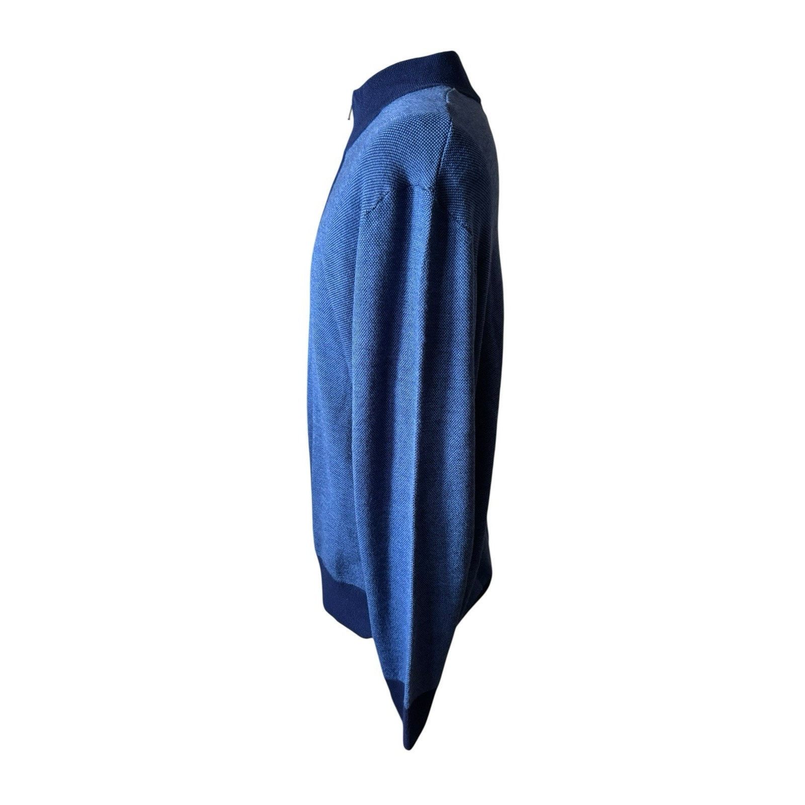 Brooks Brothers Brooks Brothers Sweater Blue Extra Fine Merino Wool Size US XXL / EU 58 / 5 - 3 Thumbnail