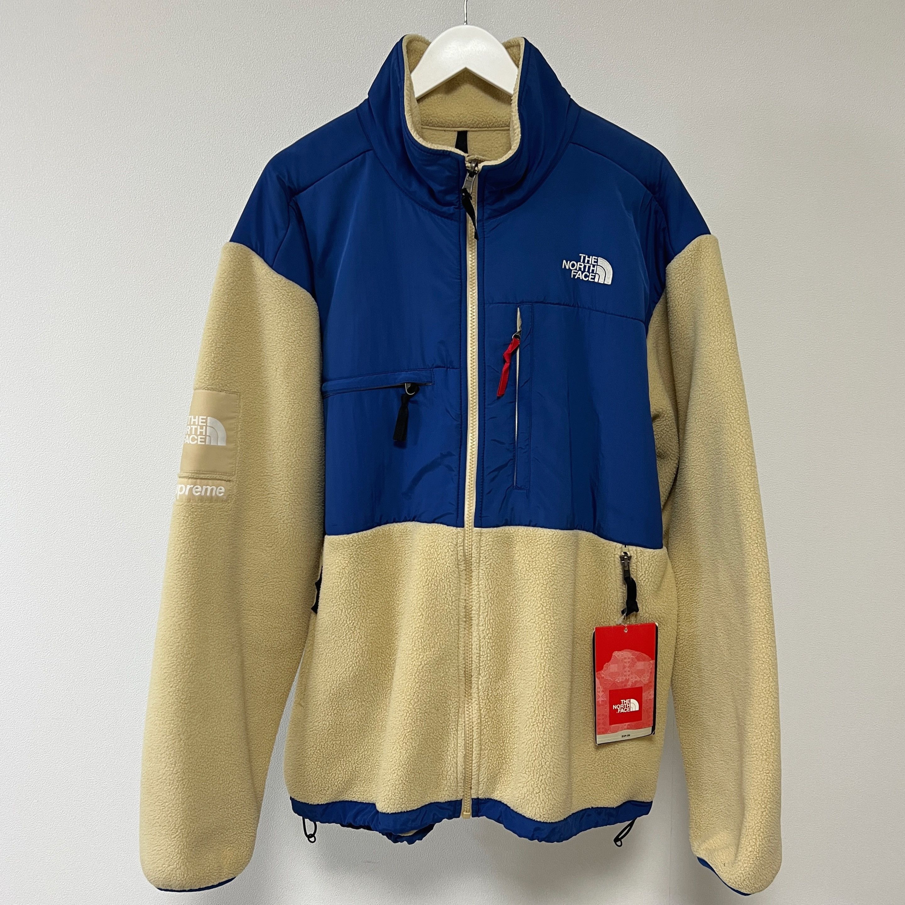 Supreme × The North Face Supreme The North Face SS08 Denali Fleece Blue Cream Size US XL / EU 56 / 4 - 1 Thumbnail