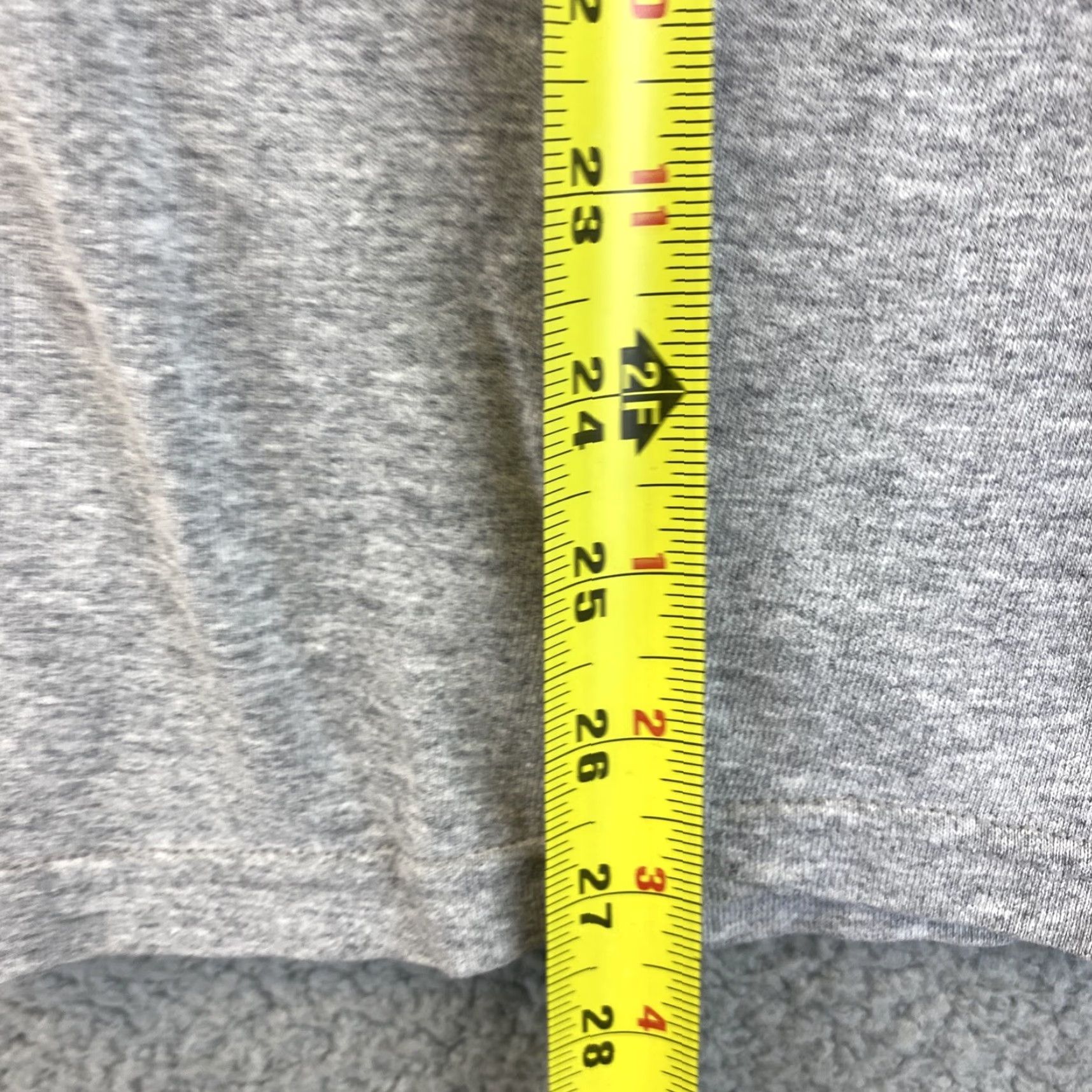 Fruit Of The Loom Fruit of the Loom Men's T-Shirt Logo Tee Short Sleeve Gray Large Casual Basics 2020s Size US L / EU 52-54 / 3 - 5 Thumbnail
