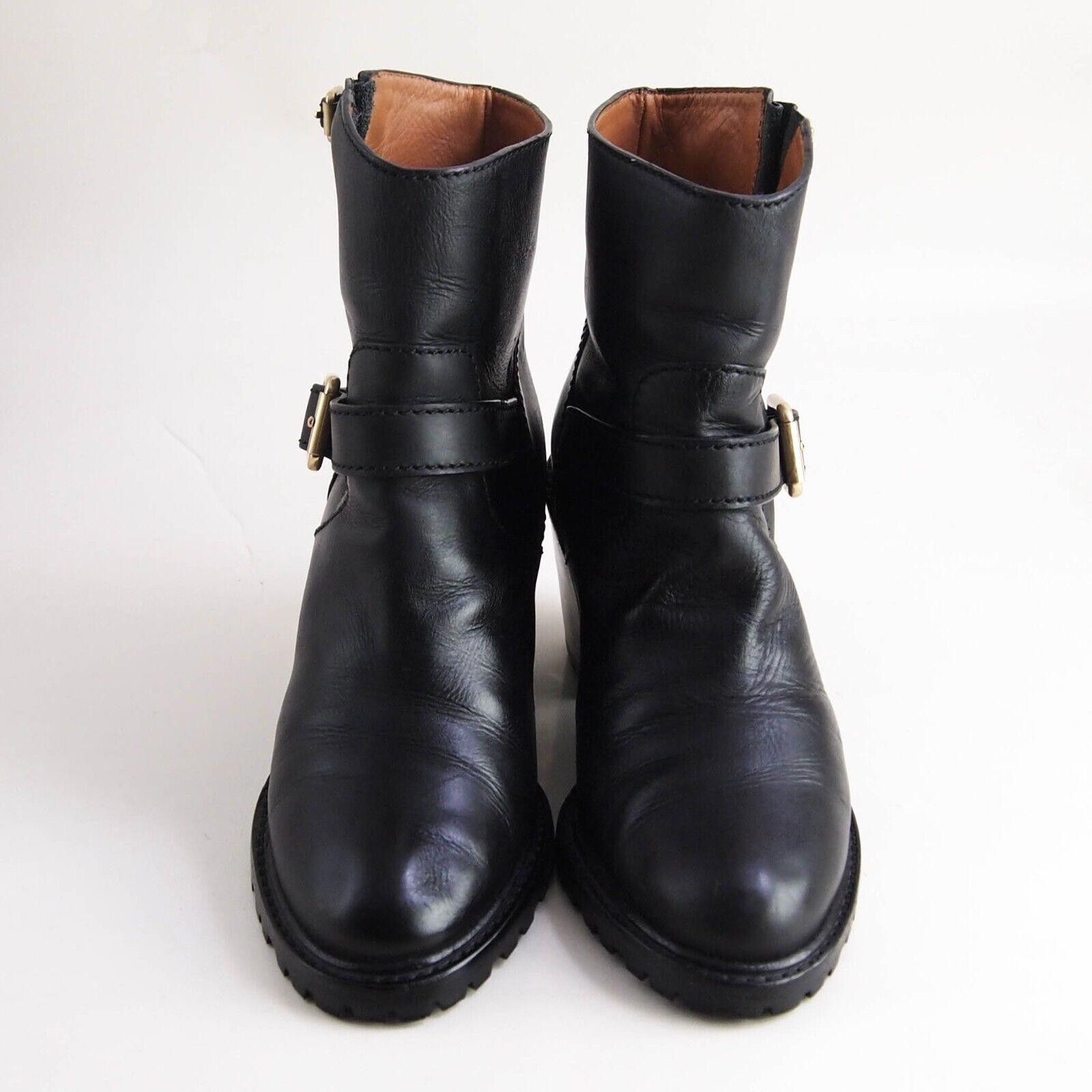 Marc Jacobs Marc Jacobs Western Boots Black Leather US 6 EU 36 Size US 6 / IT 36 - 3 Thumbnail