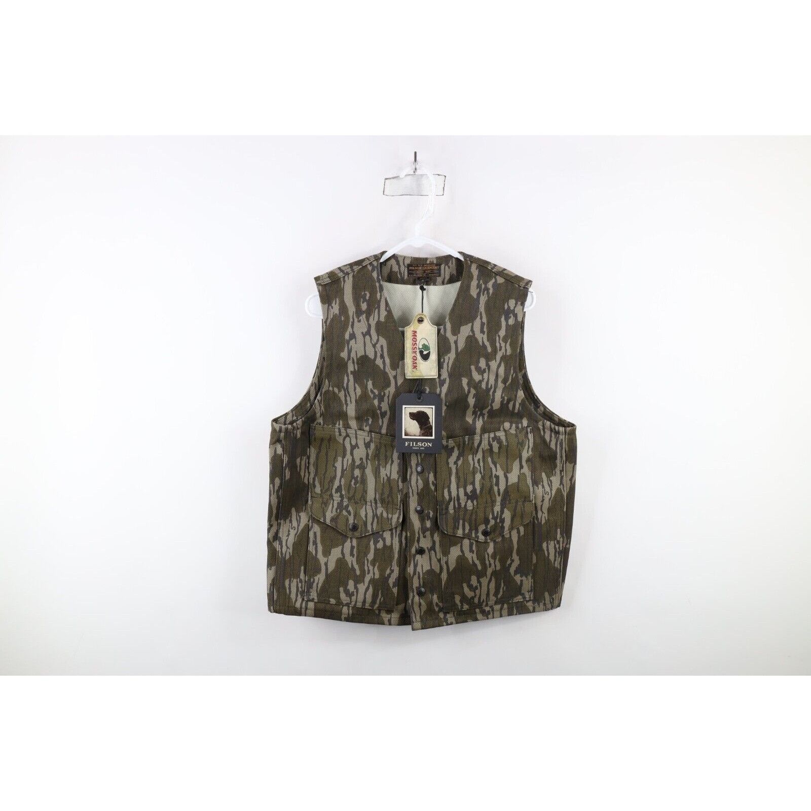 Filson New CC Filson MMossy Oak Bottom Land Camouflage Vest T Size US M / EU 48-50 / 2 - 1 Thumbnail