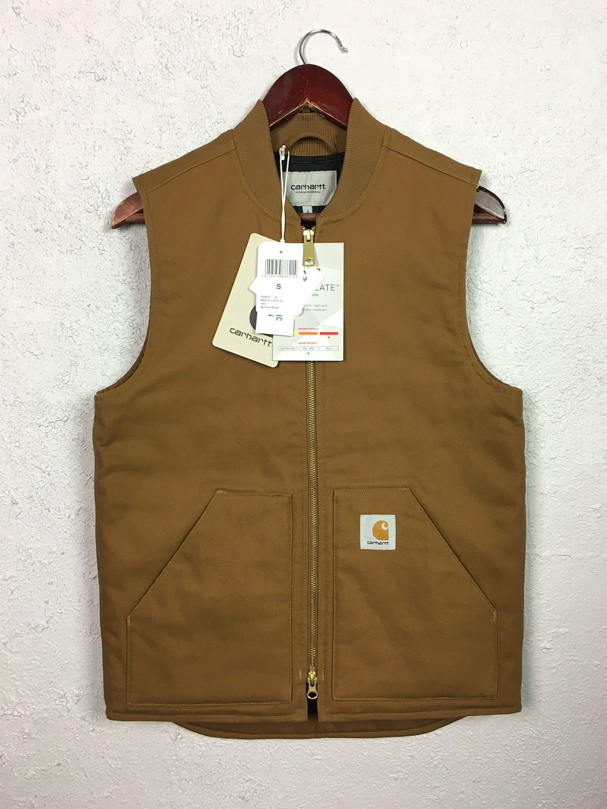 Carhartt vest CARHARTT WIP Deadborn jacket coach coat skate work y2k Size US S / EU 44-46 / 1 - 6 Thumbnail