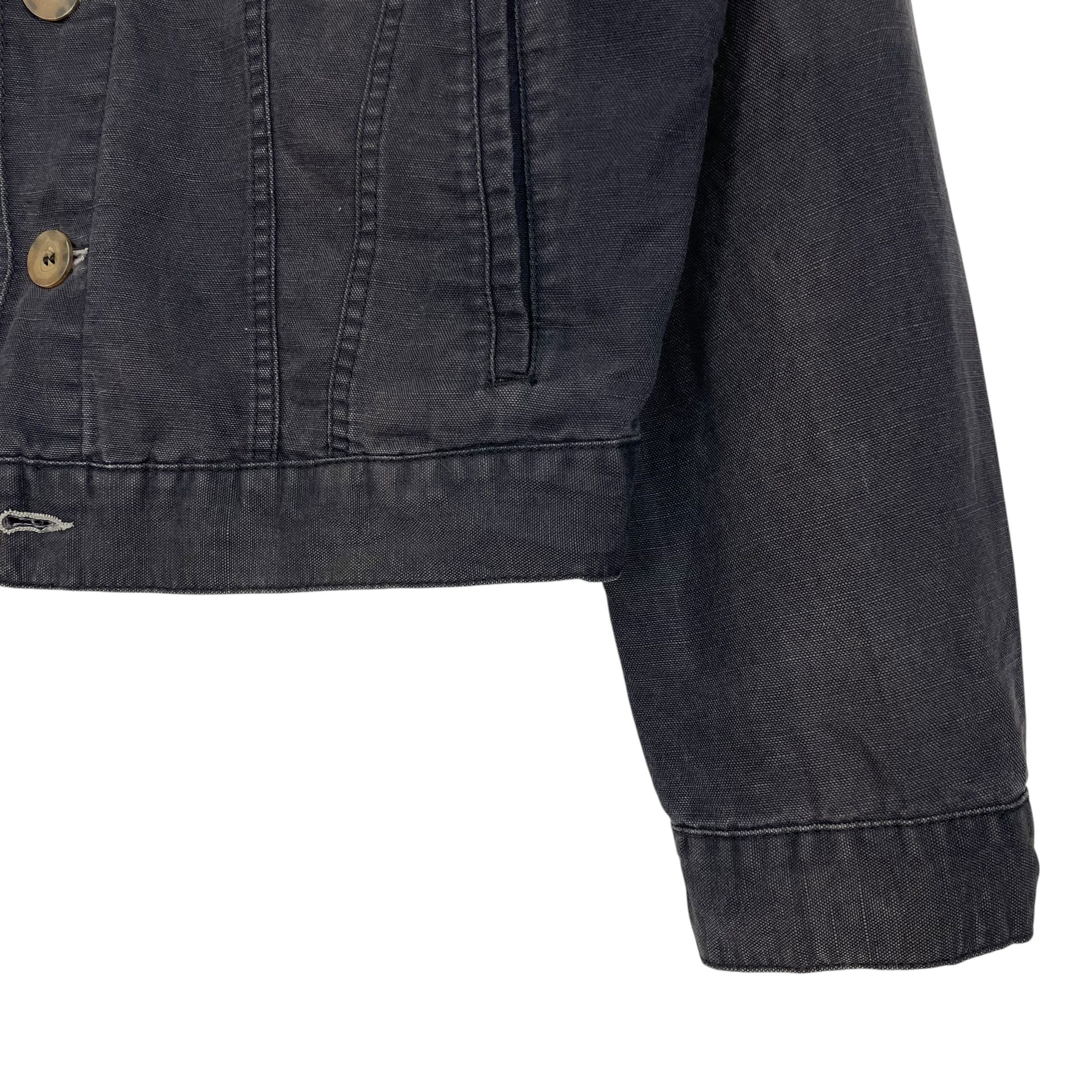 Giorgio Armani Vintage 90s Armani Jeans Denim Trucker Jacket Size US M / EU 48-50 / 2 - 4 Thumbnail