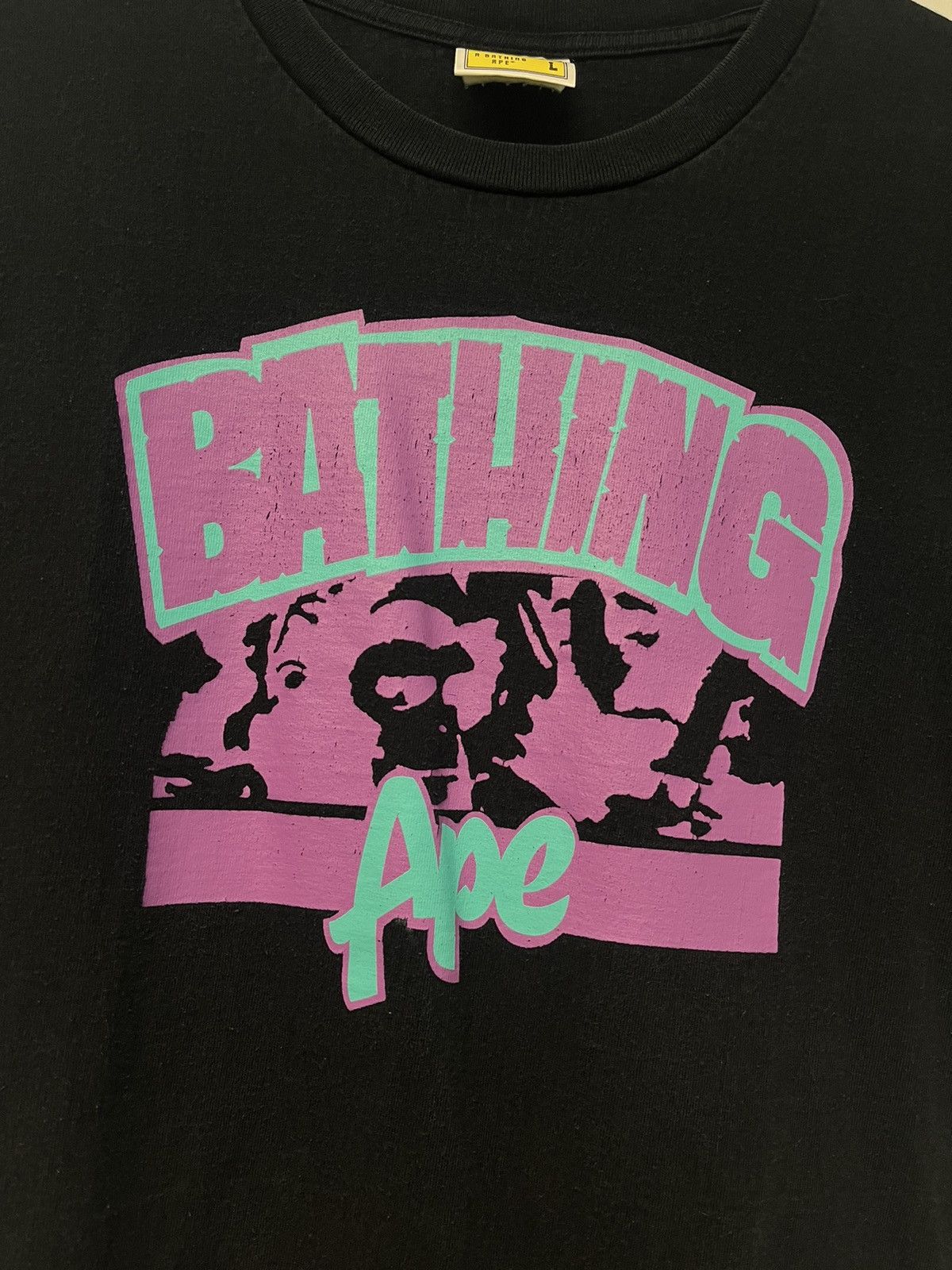Bape RARE Bape Bathing Ape Graphic Tshirt Size US L / EU 52-54 / 3 - 2 Thumbnail
