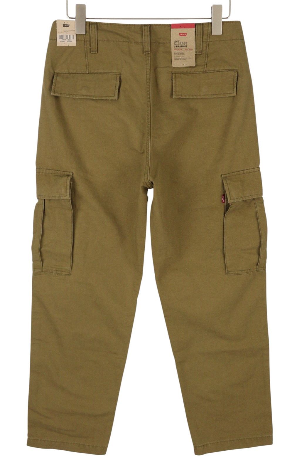 Levi's XX CARGO W32/L30 Brown Straight Cargo Pants 87050 Size US 32 / EU 48 - 2 Thumbnail