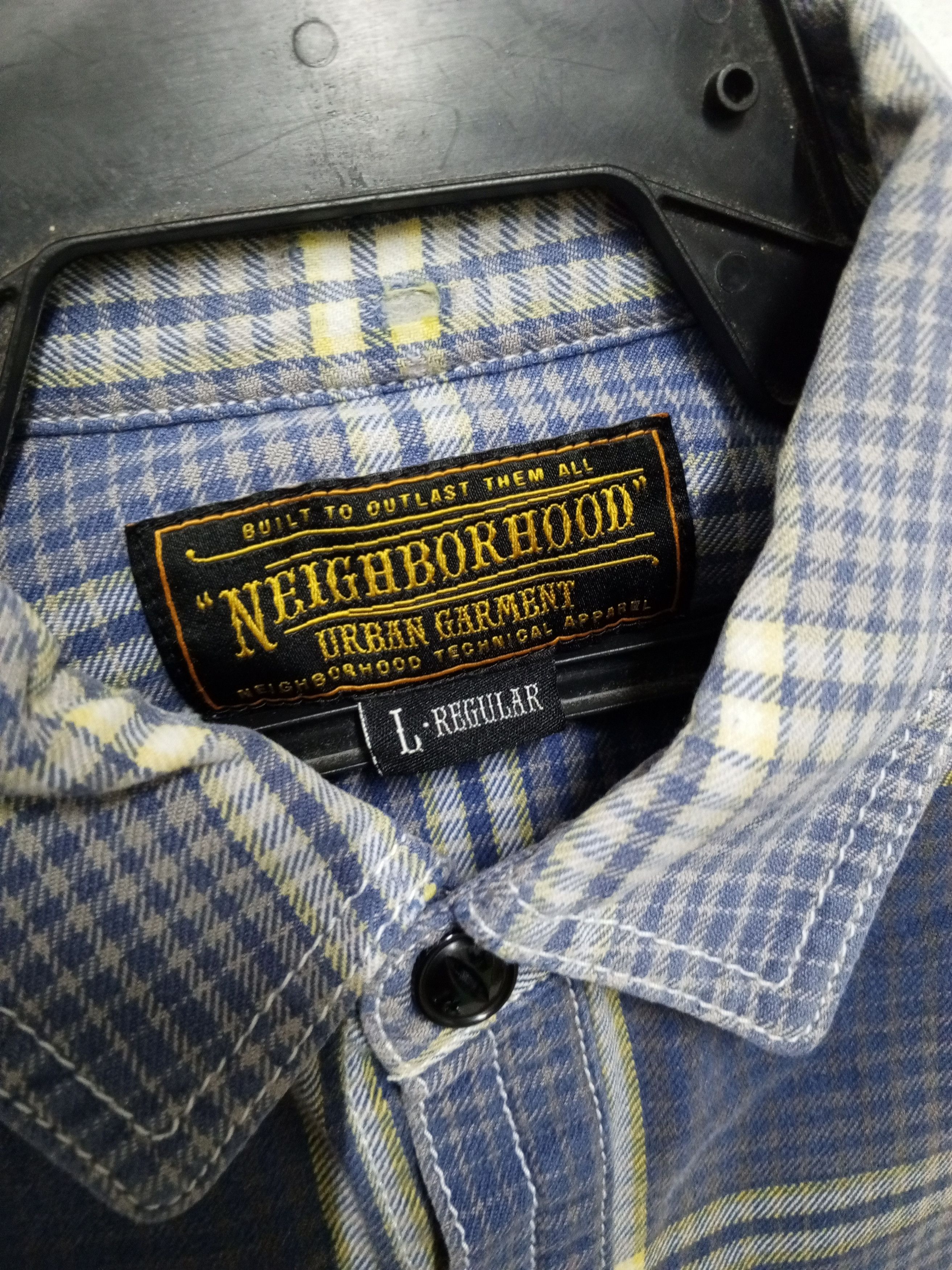 Neighborhood NEIGHBORHOOD PLAID SHIRT Size US L / EU 52-54 / 3 - 5 Thumbnail