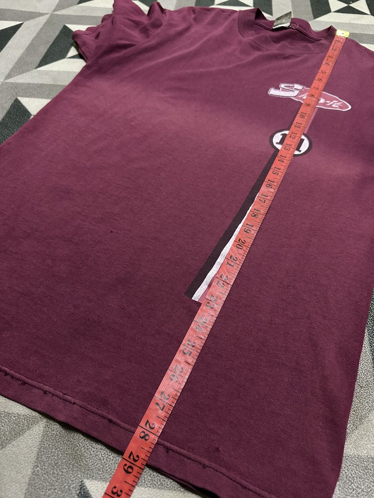 Vintage Sunfaded Vintage 90s Shuvit skateboard tshirt Size US S / EU 44-46 / 1 - 9 Thumbnail