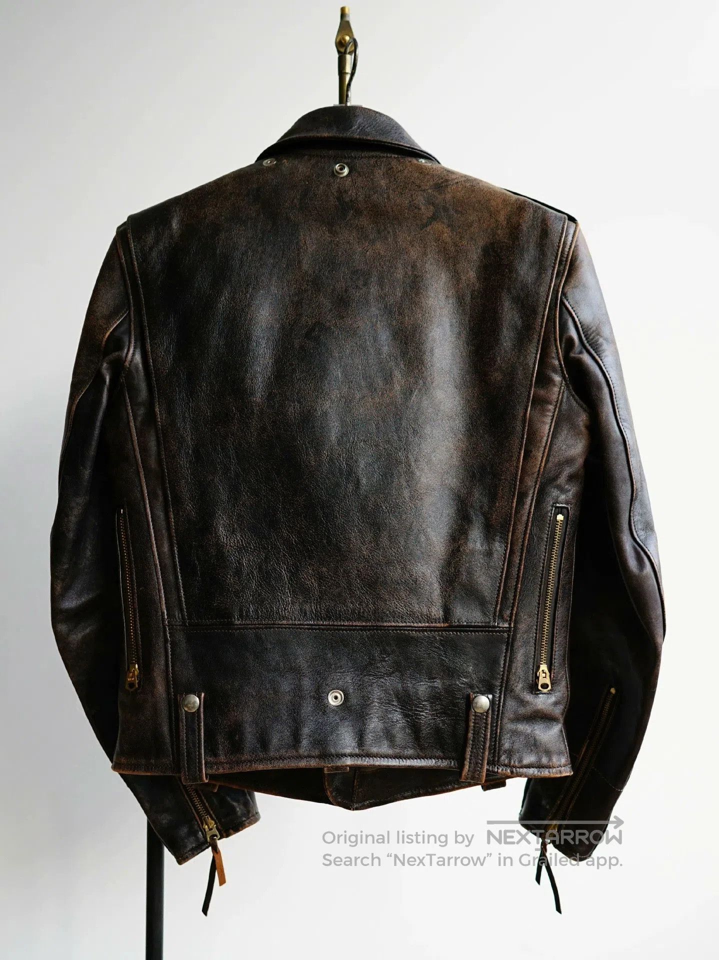 The Real McCoy's the real mccoys buco j-24 leather jacket. Size US S / EU 44-46 / 1 - 2 Thumbnail