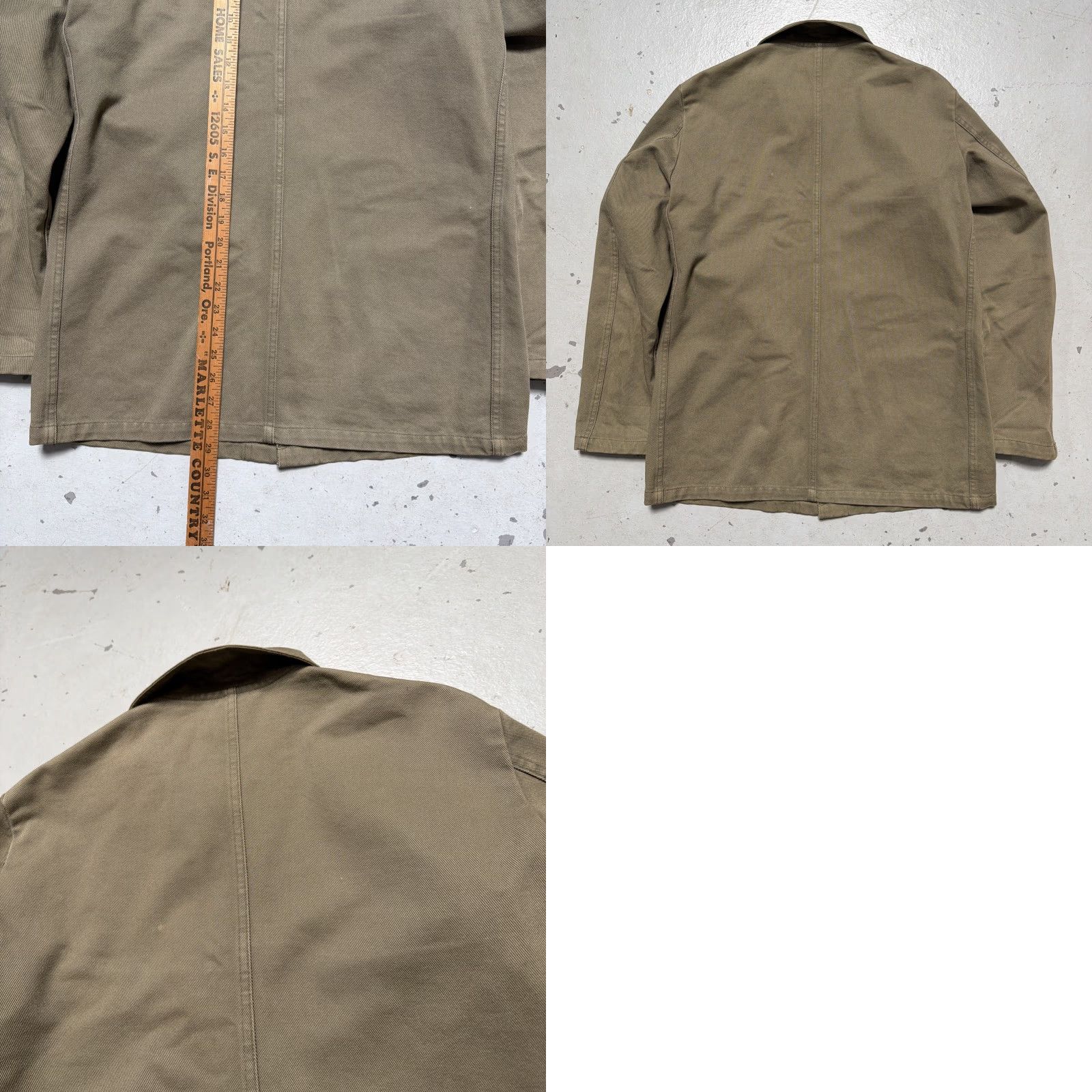 Vetra Vetra Chore Jacket Unisex Adults Regular 42 Cotton See Photos Distressed France Euro 42 Size US XS / EU 42 / 0 - 9 Thumbnail