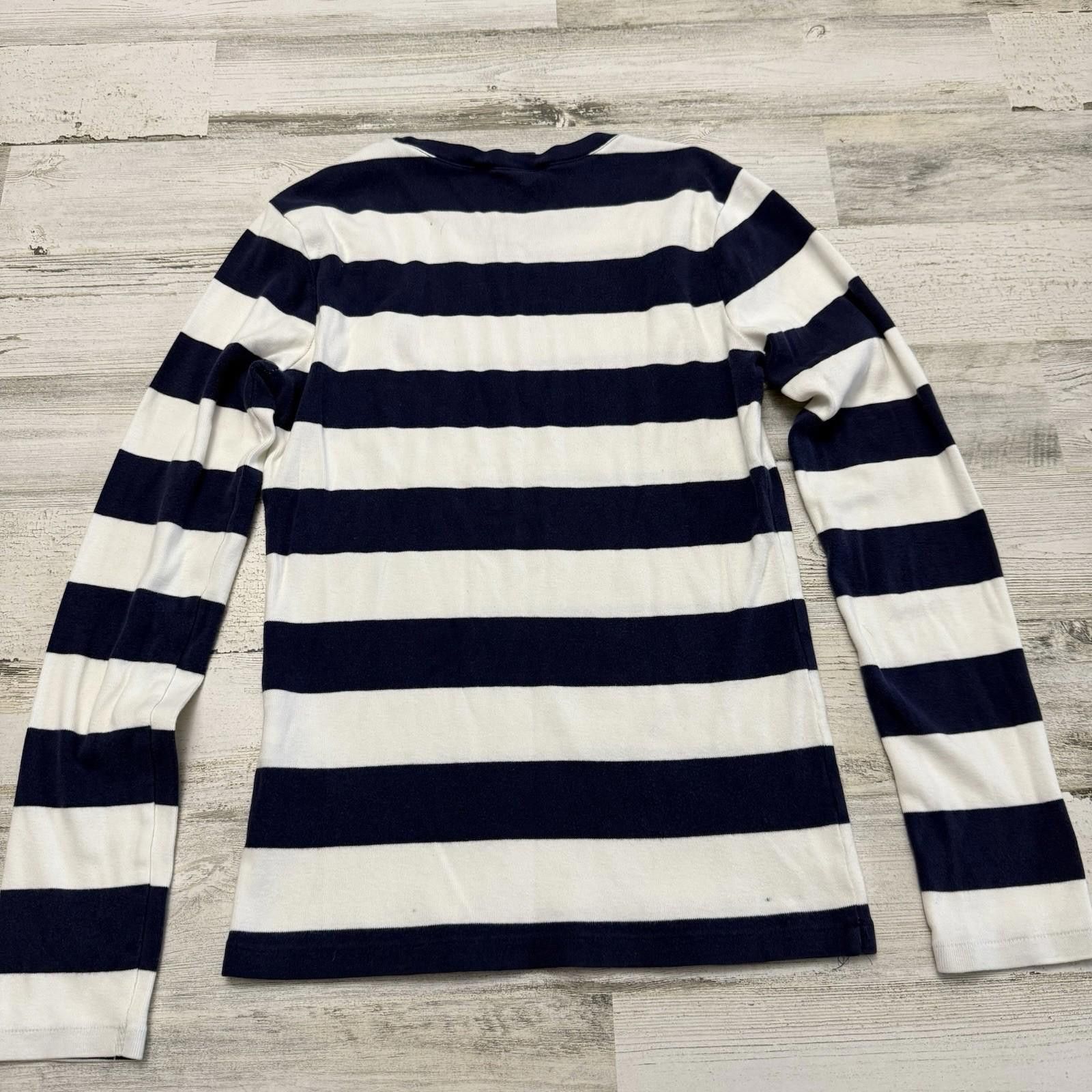 Polo Ralph Lauren Womens Polo Ralph pink pony sport striped longsleeve M Size M / US 6-8 / IT 42-44 - 2 Thumbnail